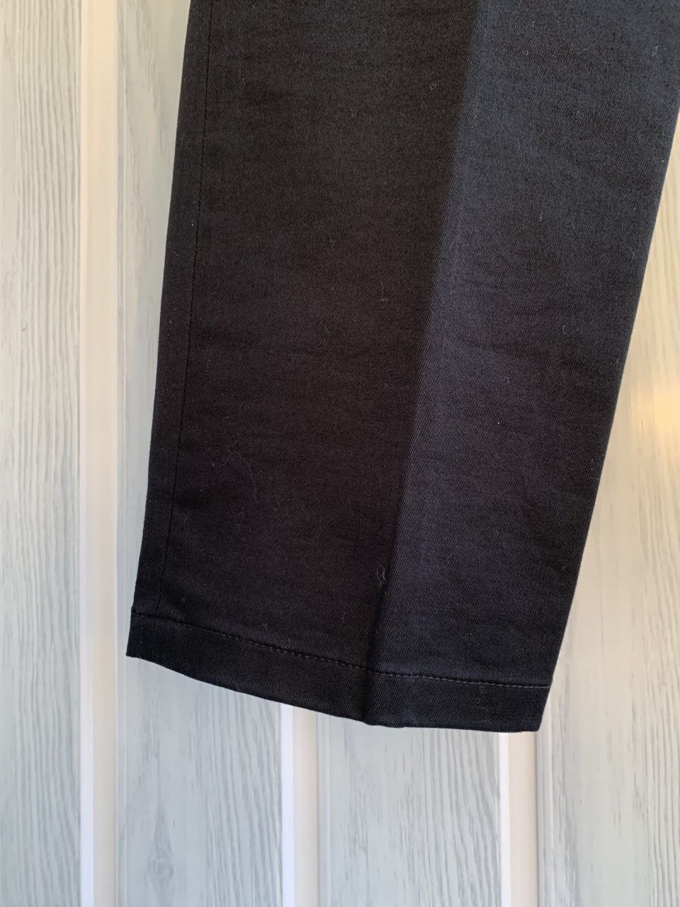 Prada × Vintage Prada Women’s 2011 Black Tab Cotton Straight Trousers Size 30" / US 8 / IT 44 - 13 Thumbnail