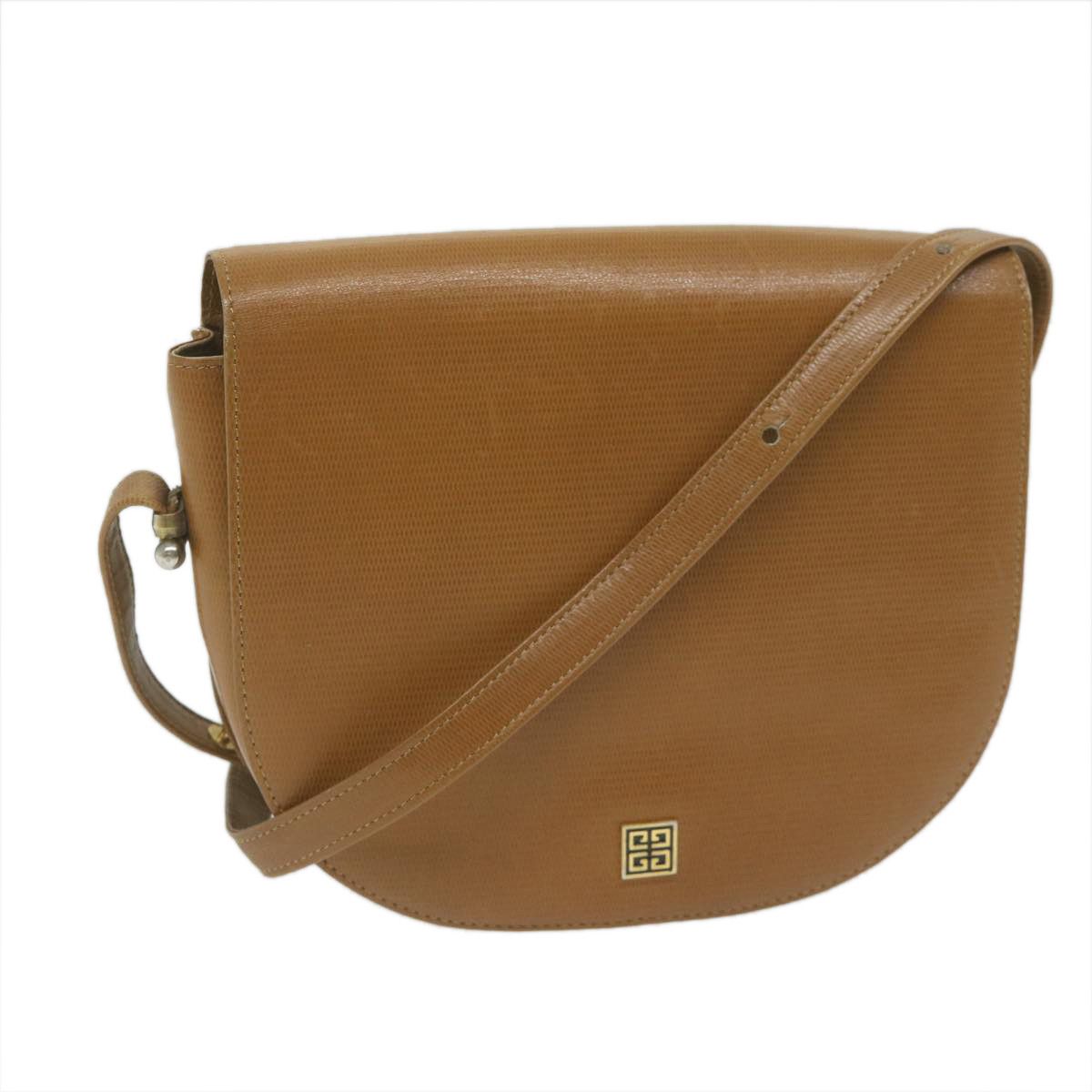 image of Givenchy Shoulder Bag Leather Brown Auth Bs10477, Women's