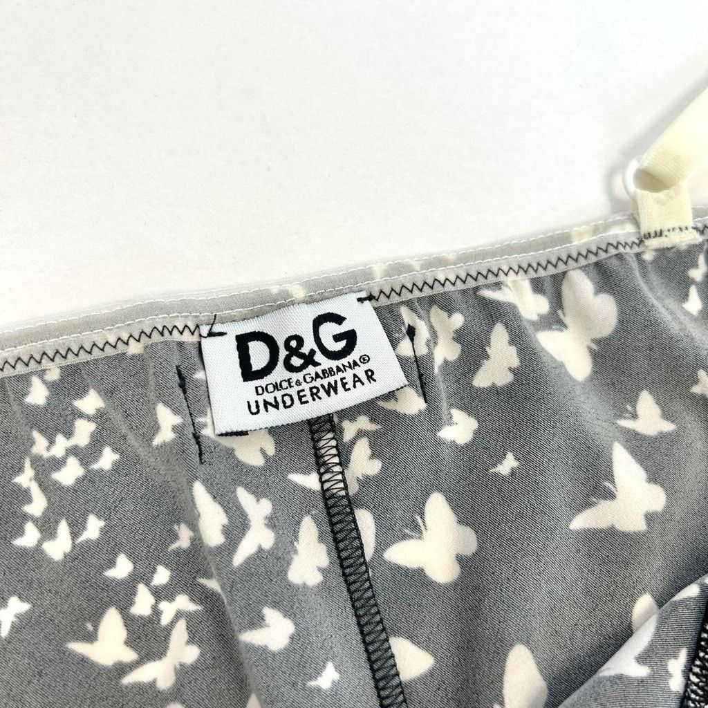 Dolce & Gabbana y2k D&G black and white butterfly print cami tank top Size M / US 6-8 / IT 42-44 - 3 Thumbnail