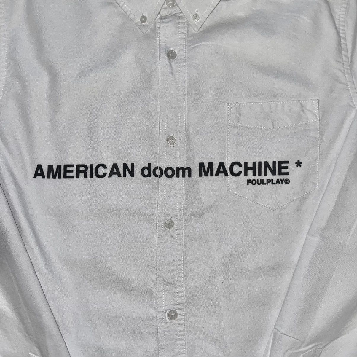 Foulplay Company Foulplay American Doom Machine Oxford Shirt Size US L / EU 52-54 / 3 - 2 Thumbnail