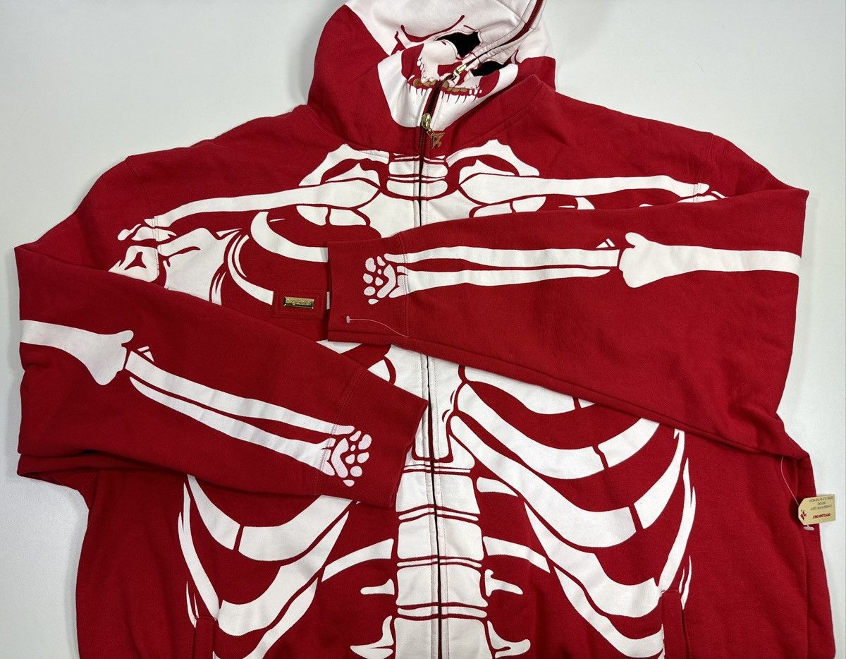 LRG VTG LRG Dead Serious Skeleton Skull Hoodie RARE Size 4XL Size US XXL / EU 58 / 5 - 8 Thumbnail
