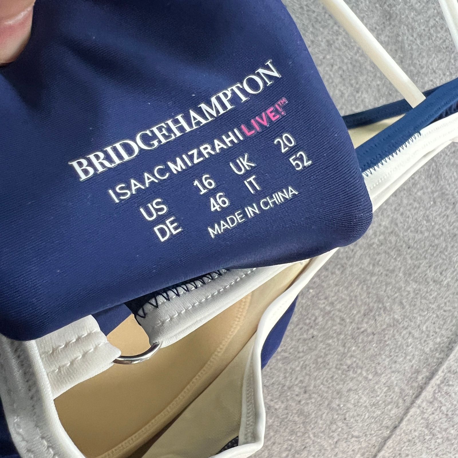 Isaac Mizrahi Isaac Mizrahi Live! Bridgehampton Swim Dress Solid Size XXL / US 16-18 / IT 52-54 - 3 Thumbnail