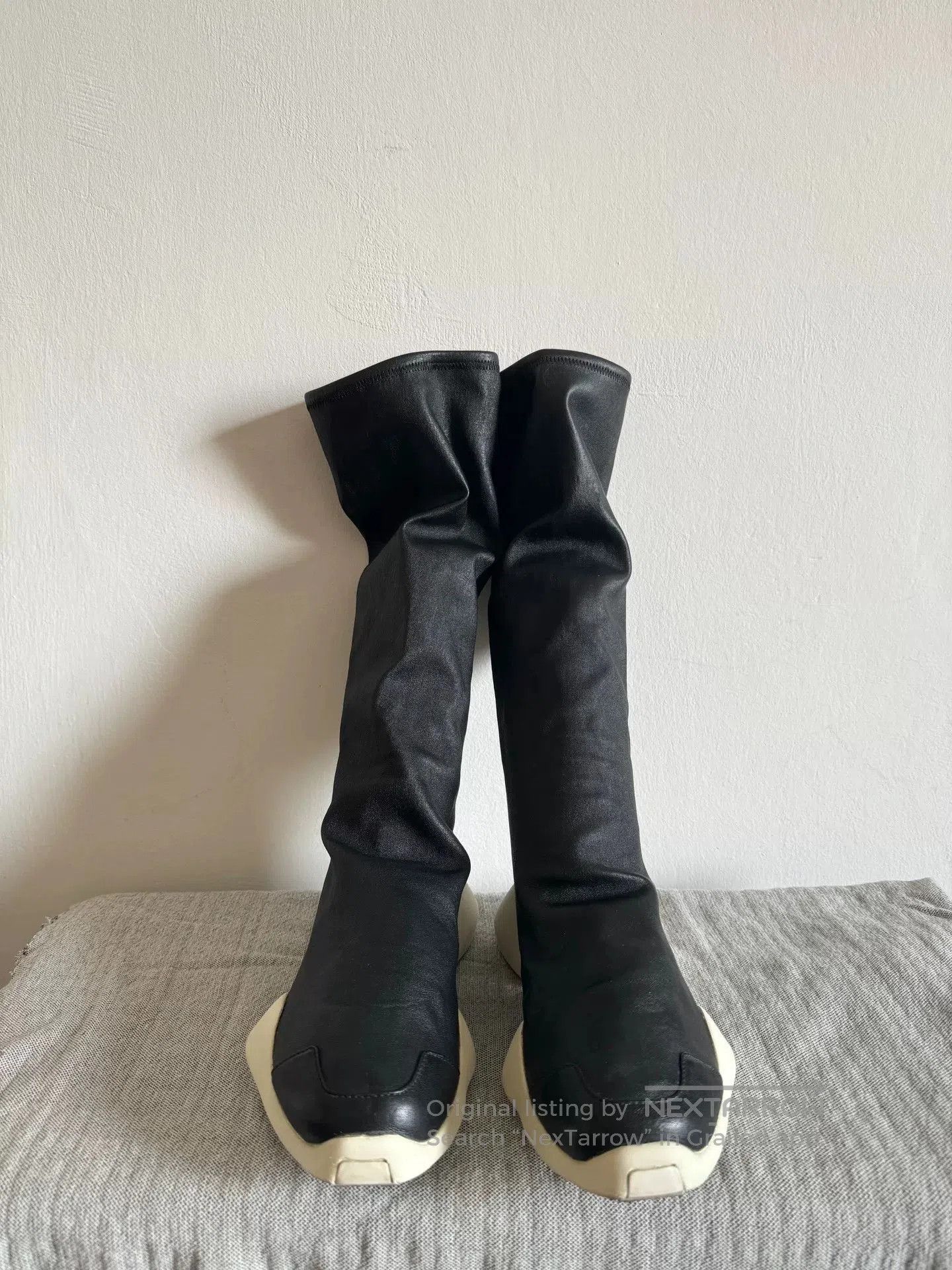 Rick Owens Rick Owens x Adidas High-Top Boots. Size US 7 / EU 40 - 5 Thumbnail