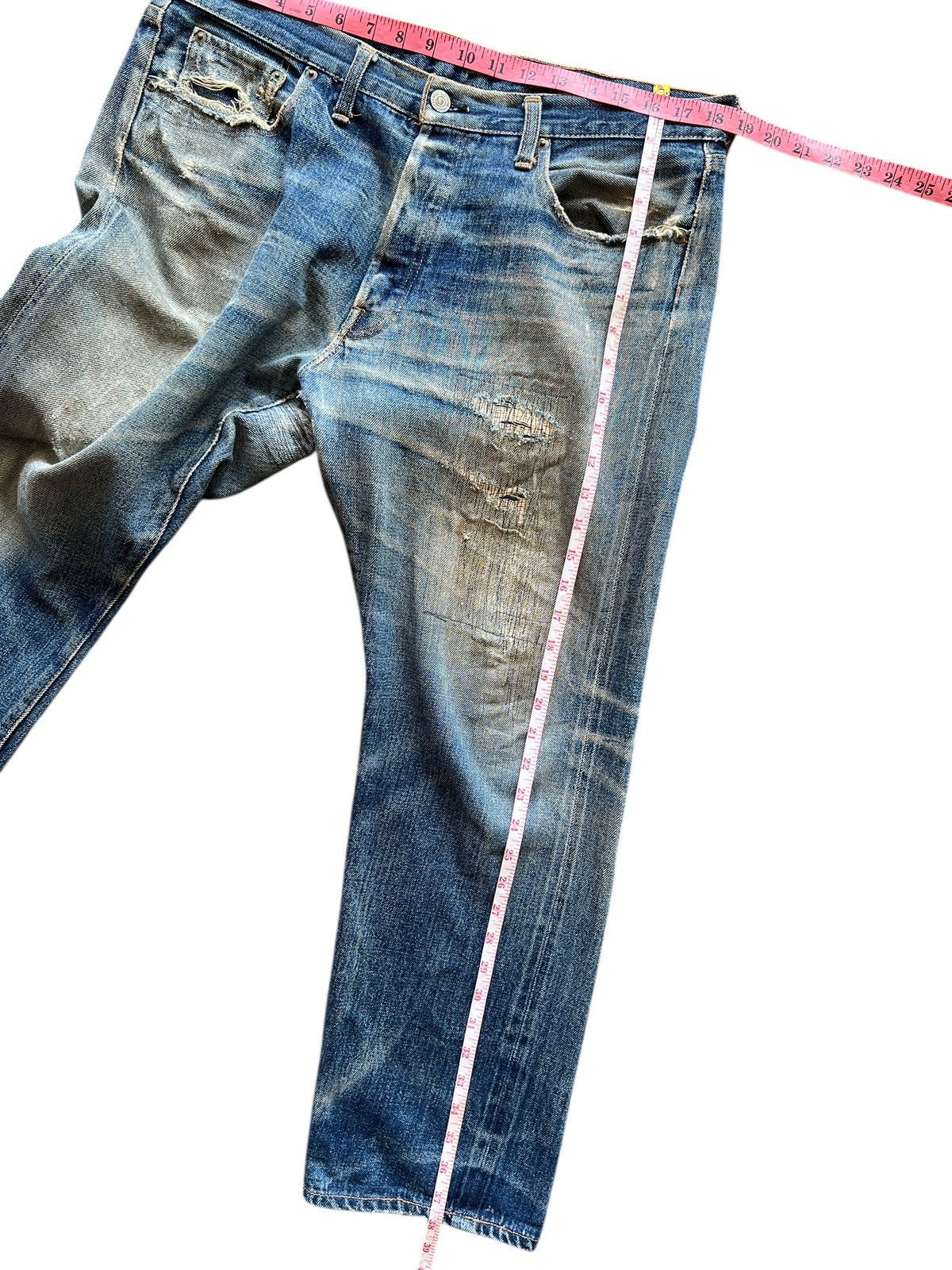 Denime Vintage Denime Authentic Selvedge Denim Jeans Made In Japan Size US 36 / EU 52 - 4 Thumbnail
