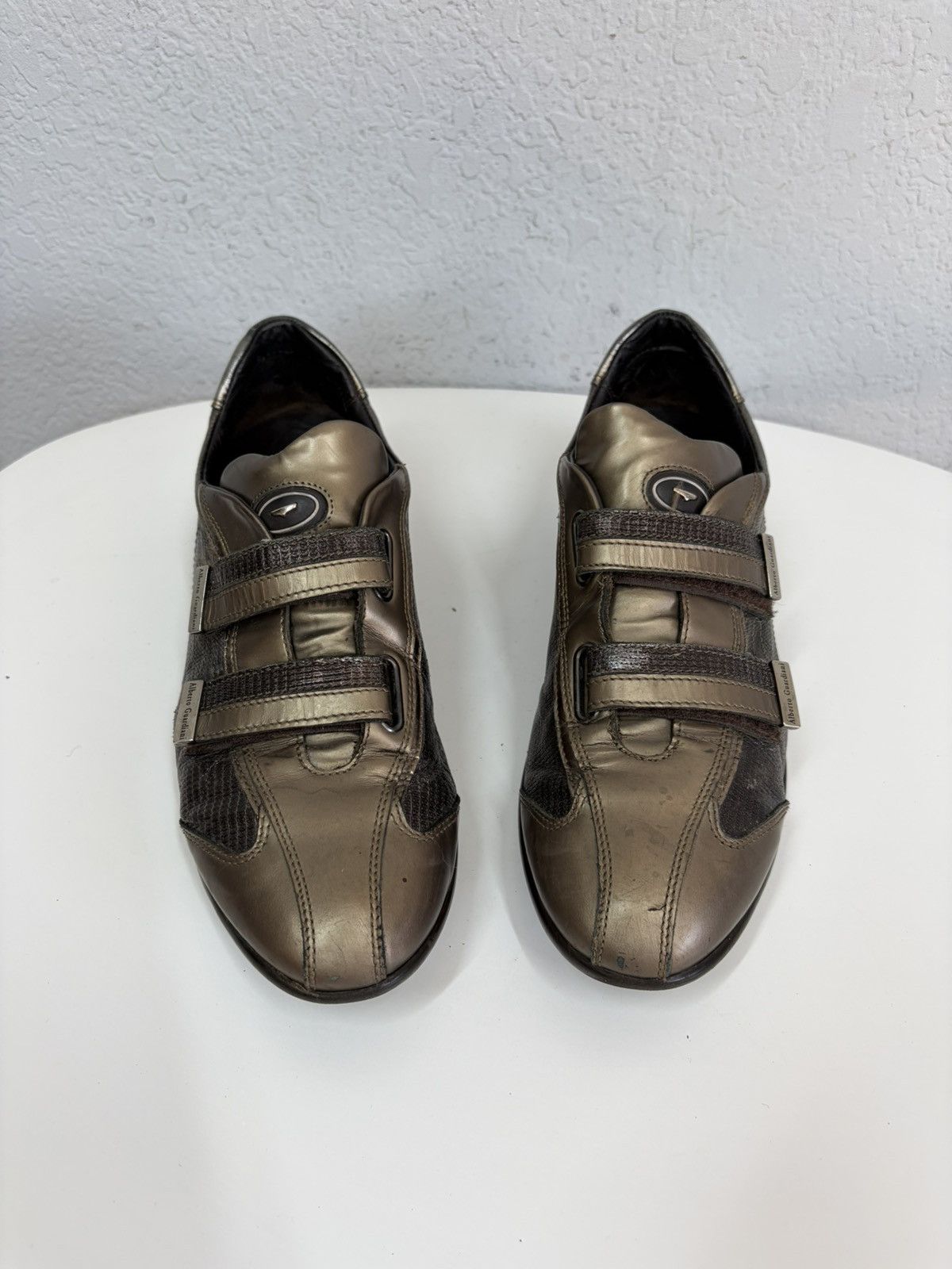 If Six Was Nine Vintage Italian AS 98 Rick Owens Style Leather Biker Boots Size US 8 / EU 41 - 9 Thumbnail