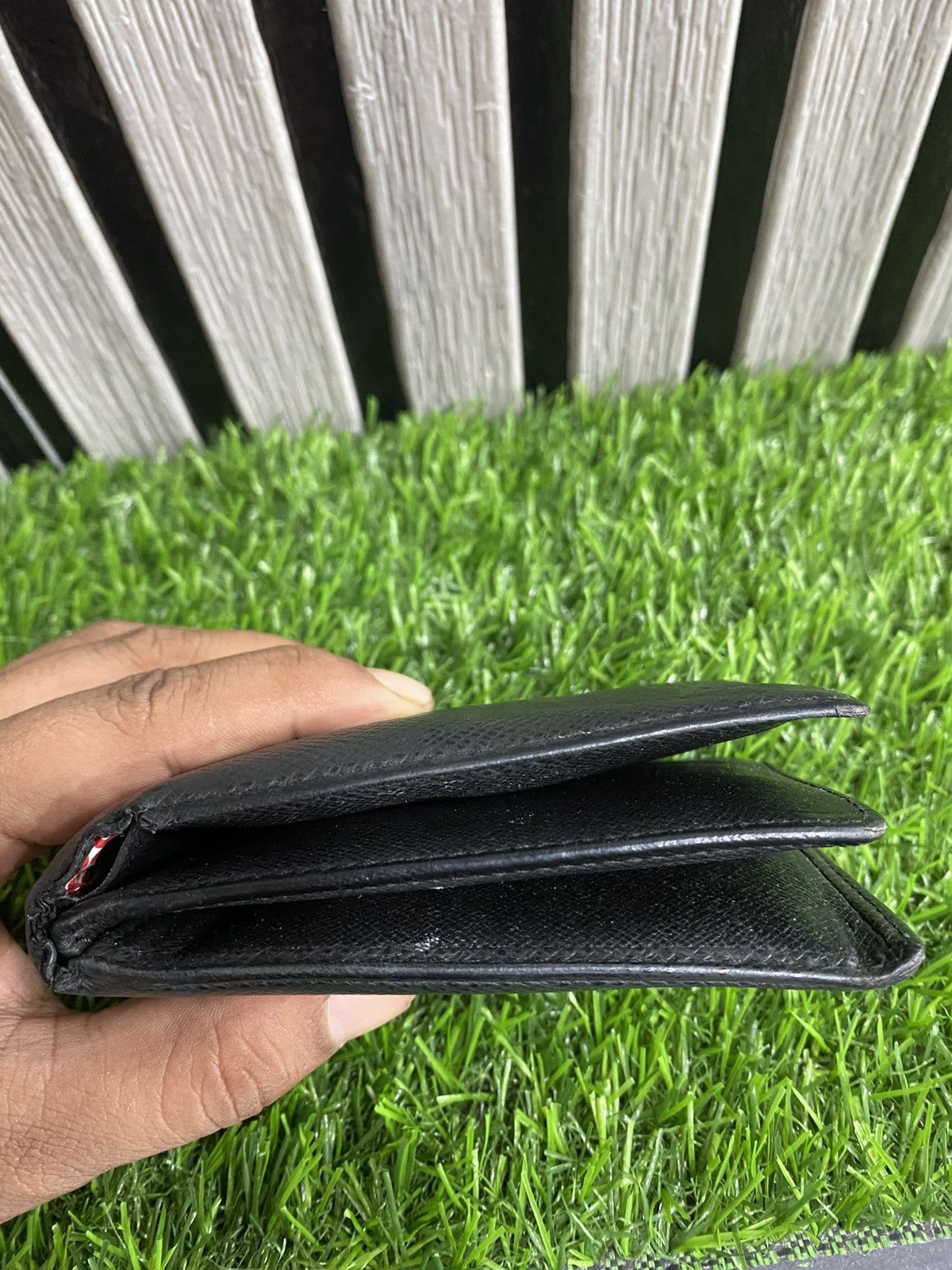 Louis Vuitton LOUIS VUITON Authentic black Leather Size ONE SIZE - 7 Thumbnail