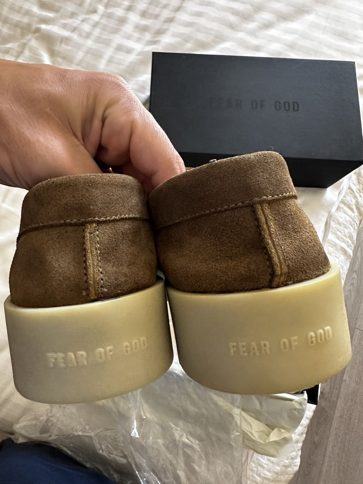 Fear of God 7th collection loafer taupe Size US 9.5 / EU 42-43 - 10 Thumbnail
