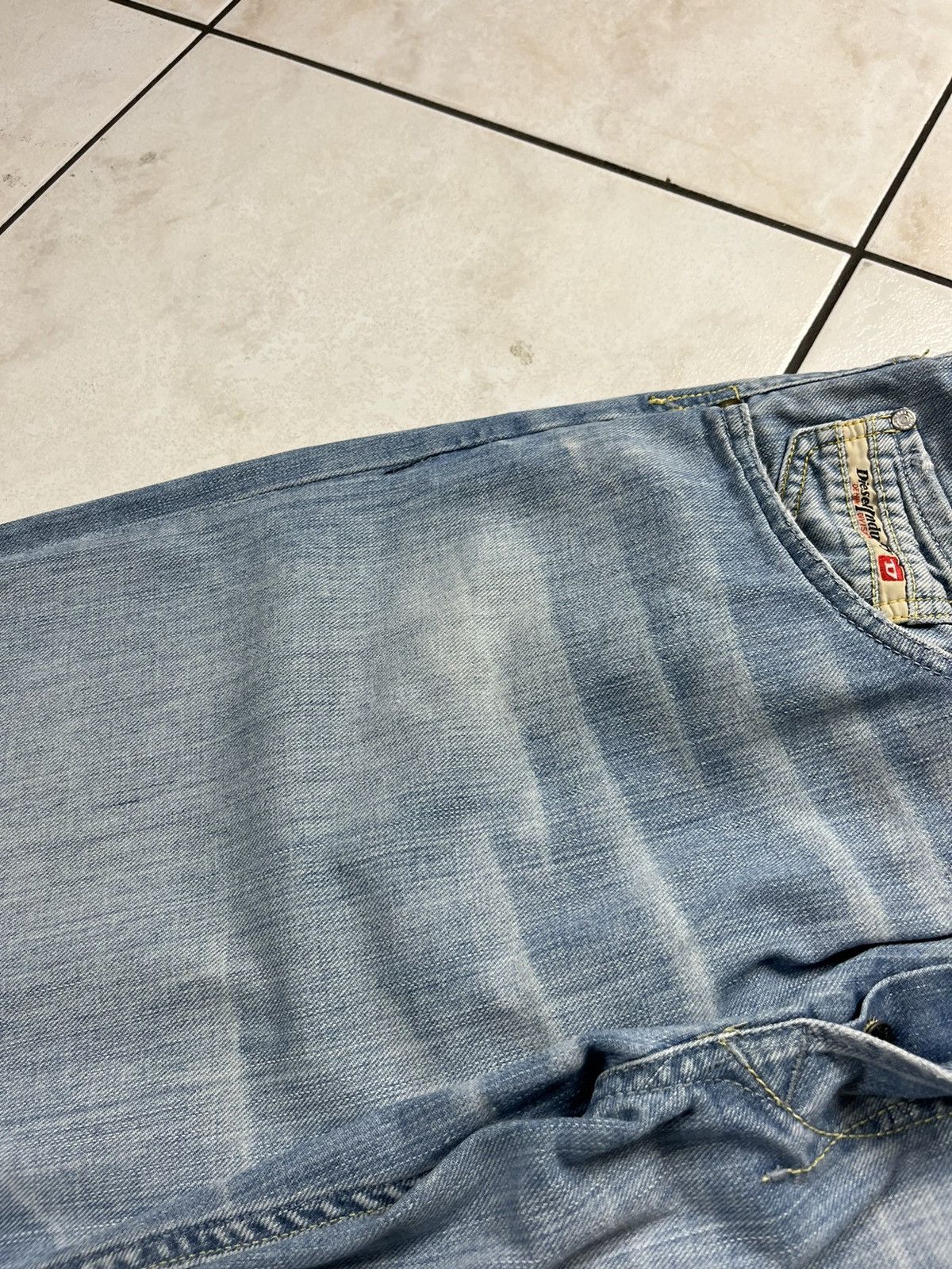 Diesel × Vintage Vintage y2k diesel Rolan baggy wide jeans denim pants washed Size US 34 / EU 50 - 13 Thumbnail