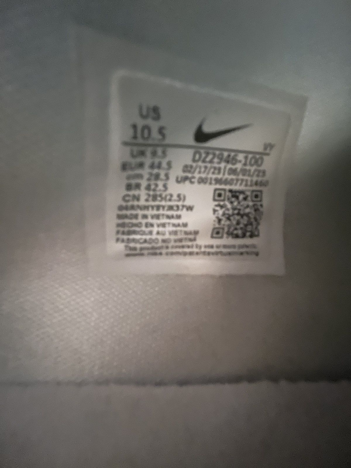 Nike Zoom Freak 5 TB White Size US 10.5 / EU 43-44 - 6 Thumbnail
