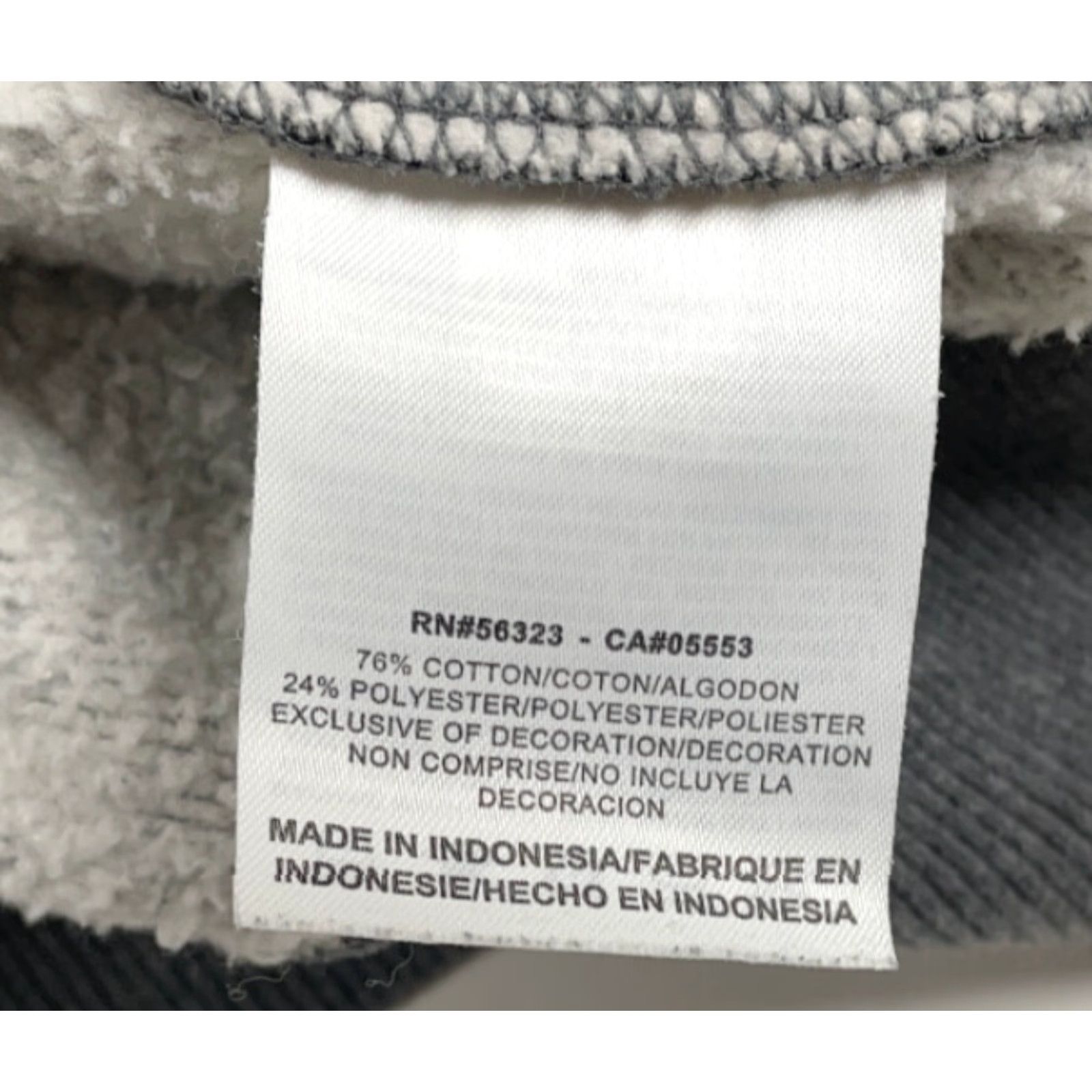 Nike Nike Distressed Pullover Hoodie Sweatshirt Adult 2XL Gray Embroidered Swoosh 90s Retro Men's Size US XXL / EU 58 / 5 - 6 Thumbnail