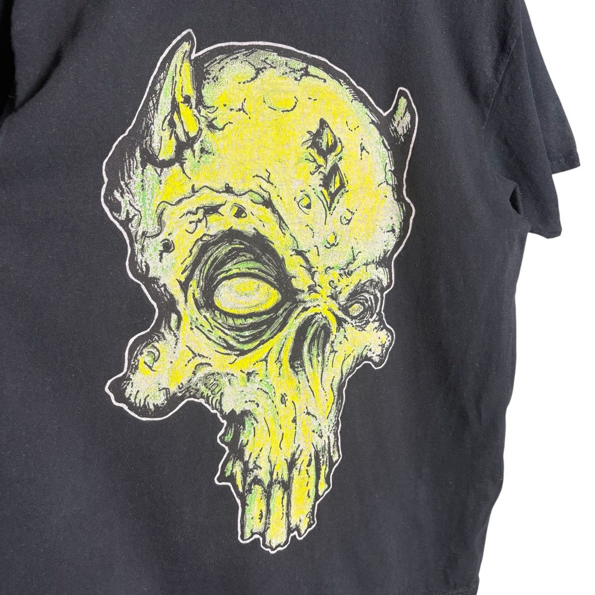 Vintage Vintage Hardline Studios Comics Skull T-Shirt / 90s Y2K Size US L / EU 52-54 / 3 - 3 Thumbnail