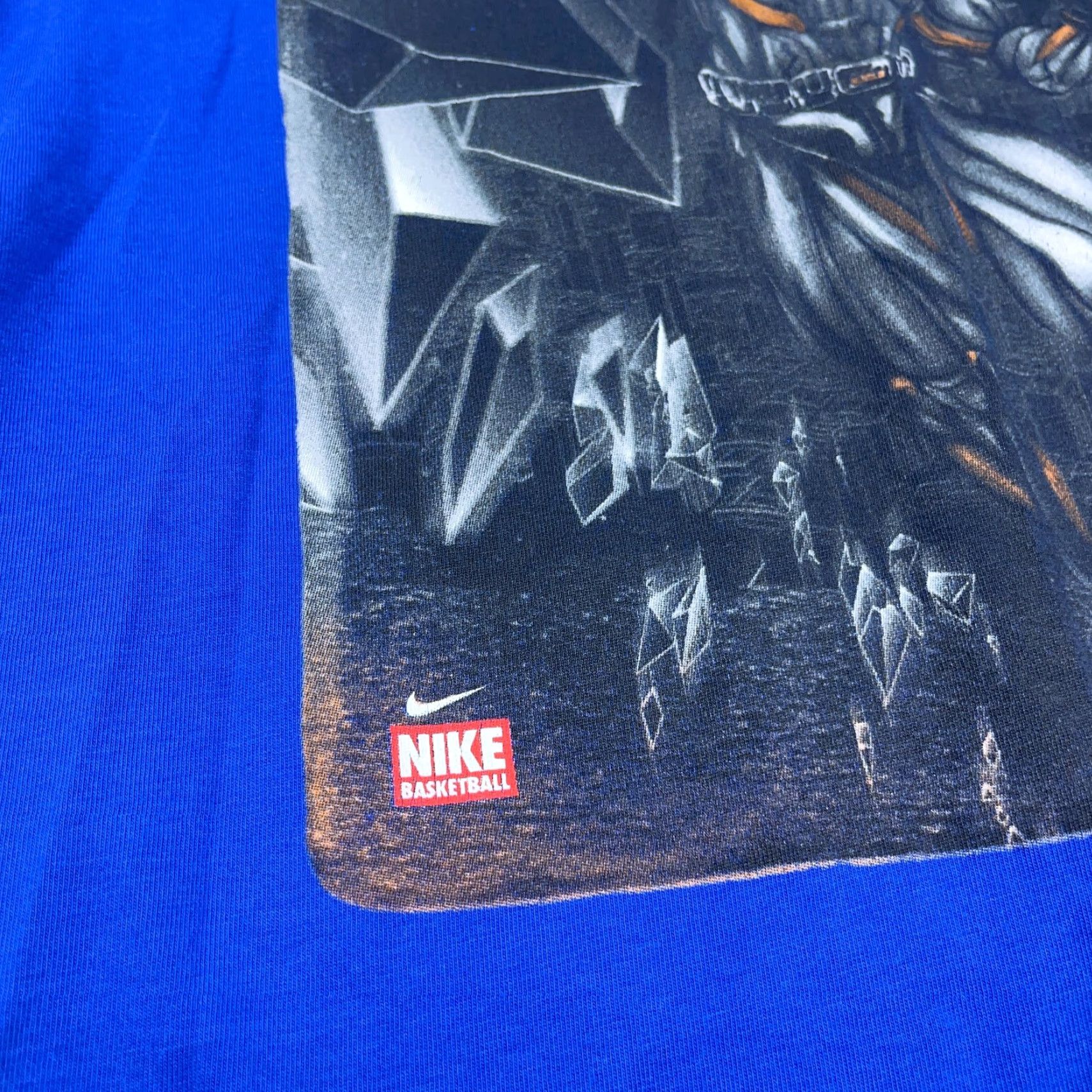 Nike Nike LeBron James Shirt Men Small Blue Tee LBJ King Dri Fit Super Hero Adult Size US S / EU 44-46 / 1 - 5 Thumbnail