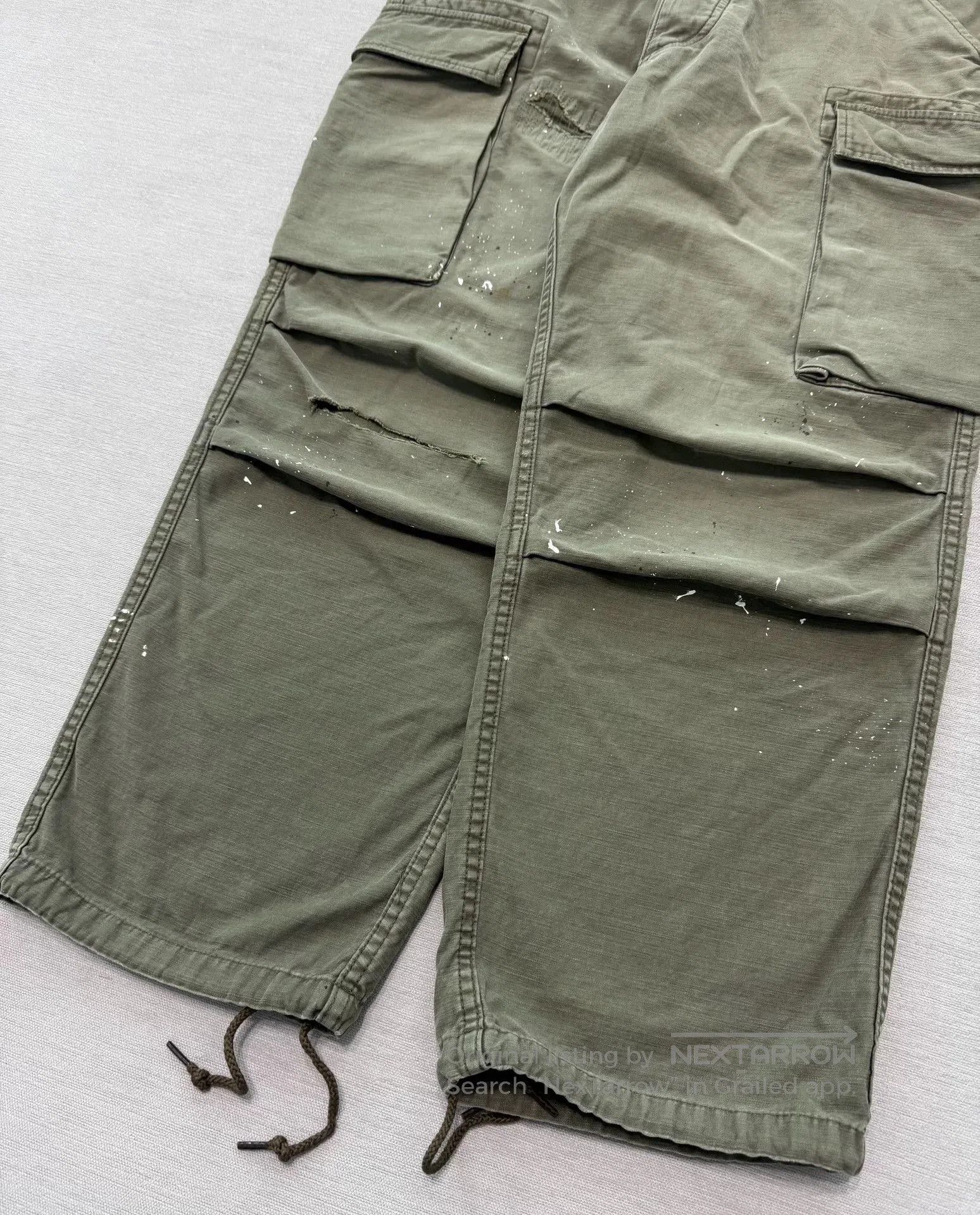 Madness vintage water-washed utility cargo pants. Size US 32 / EU 48 - 4 Thumbnail