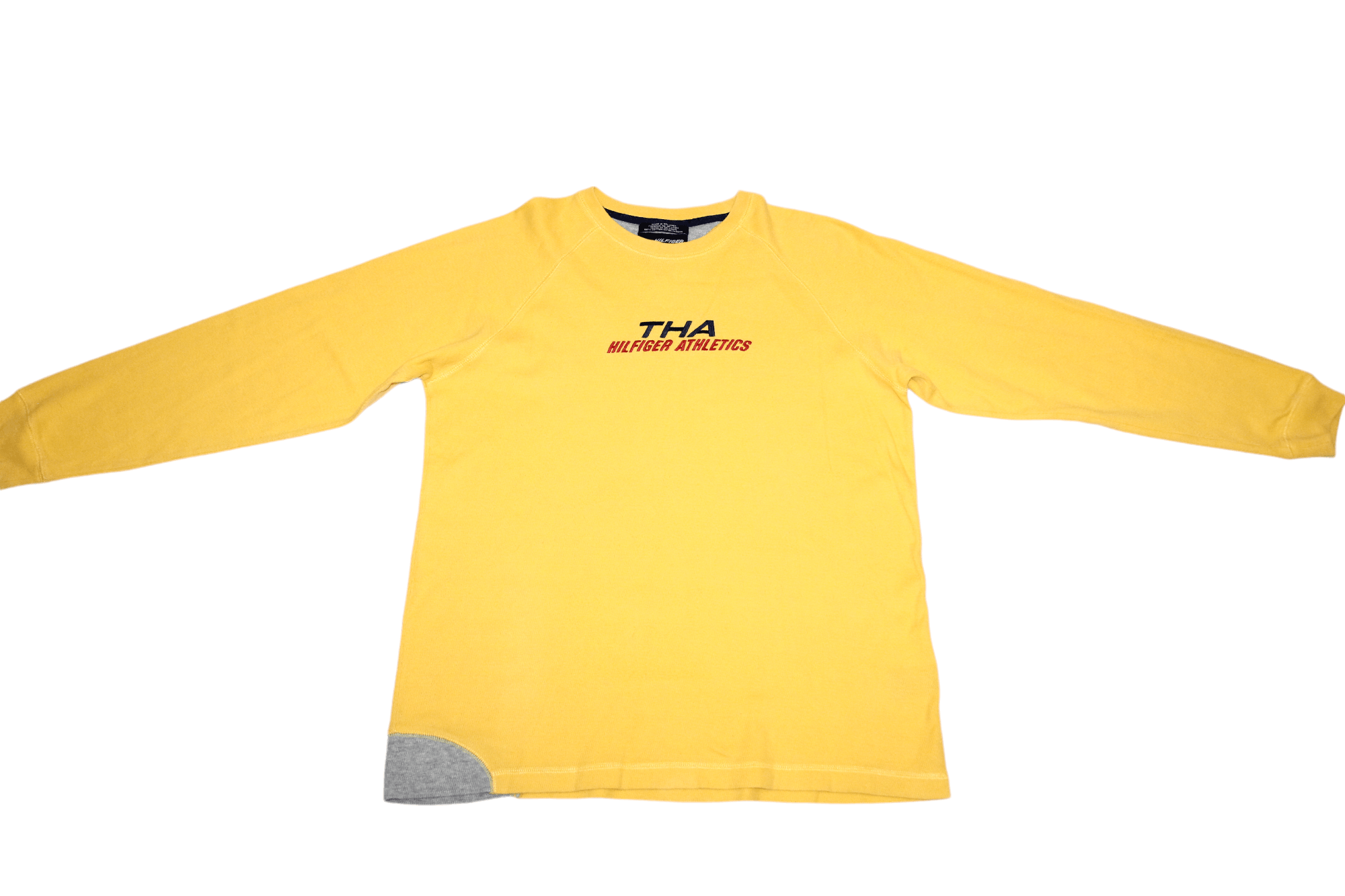 Tommy Hilfiger THA Hilfiger Athletics Logo Waffle Cotton Woven L/S t-shirt Size US M / EU 48-50 / 2 - 2 Thumbnail