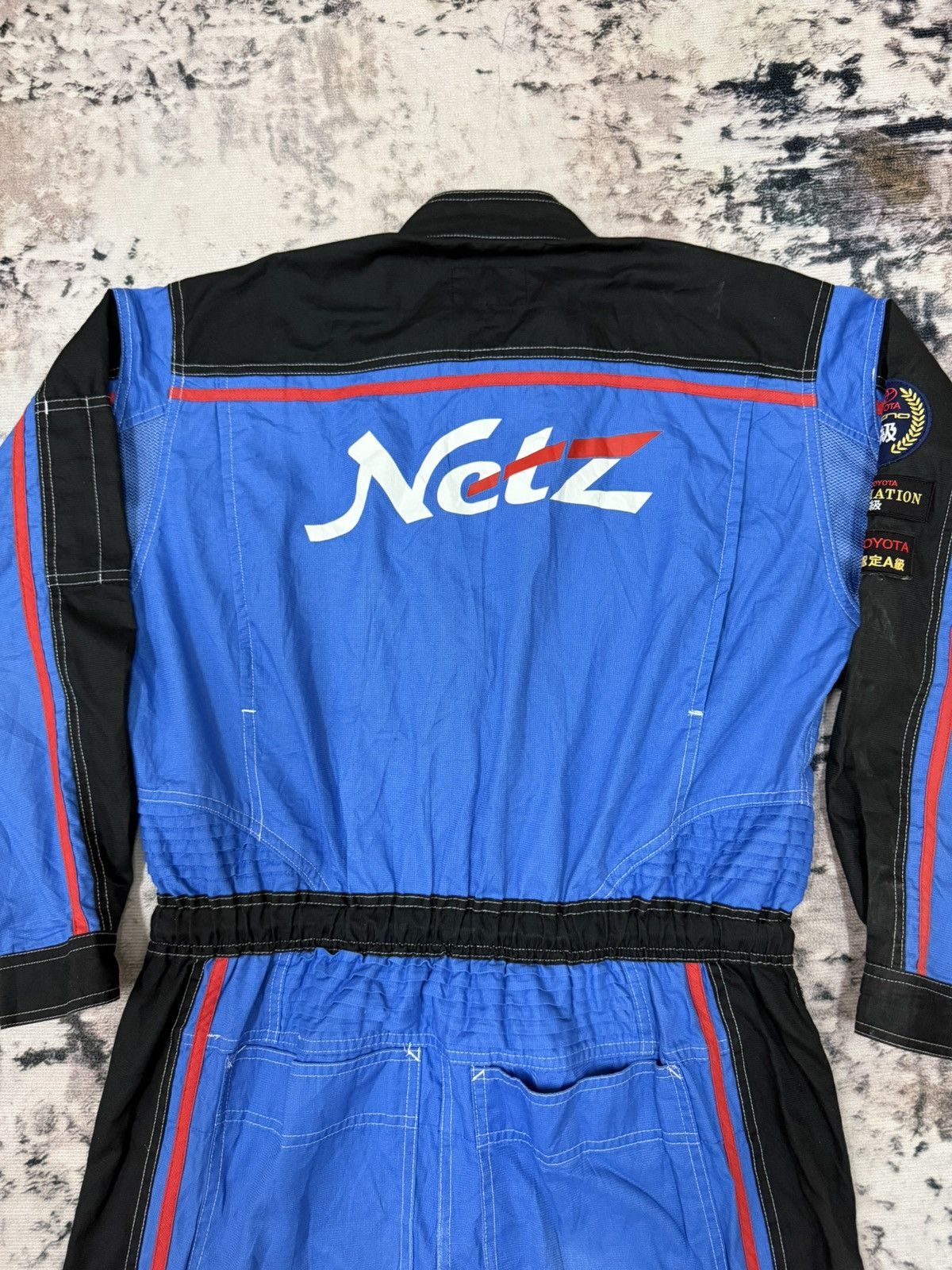 Japanese Brand × Vintage Vintage Netz Toyota Motosport Overall Size US 35 - 13 Thumbnail