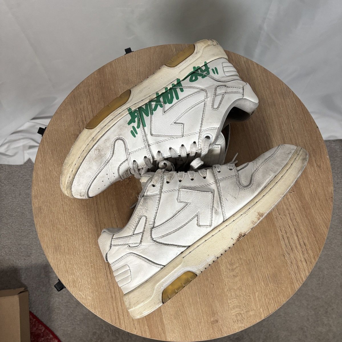 Off-White OFF White Out of Office Nordstrom Exclusive USED 43EU Size US 10 / EU 43 - 7 Thumbnail