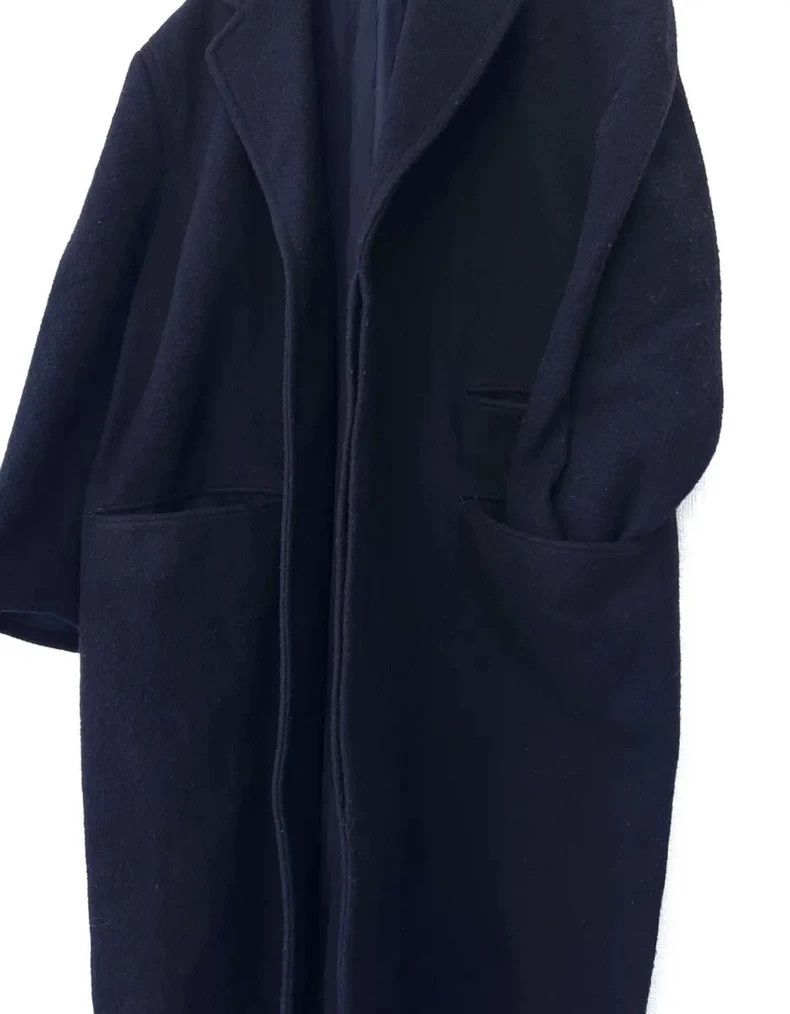 Comme des Garcons Comme Des Garcons Navy blue wool coat Size M / US 6-8 / IT 42-44 - 3 Thumbnail