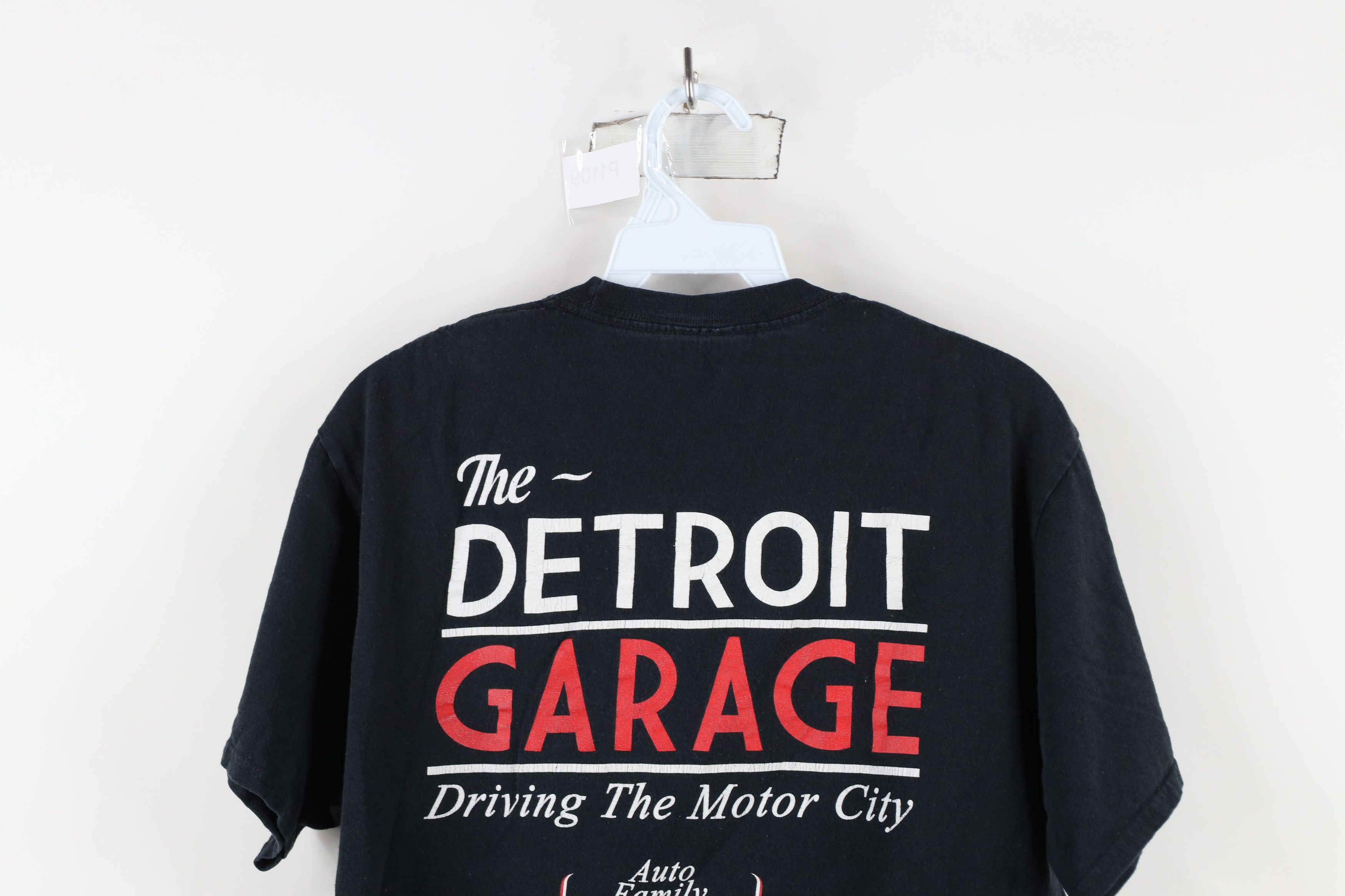 Vintage Vintage The Detroit Garage Motor City Pocket T-Shirt Size US M / EU 48-50 / 2 - 13 Thumbnail