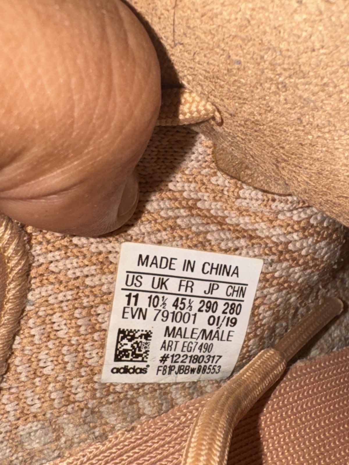 Adidas Yeezy 350 “clay” Size US 11 / EU 44 - 11 Thumbnail