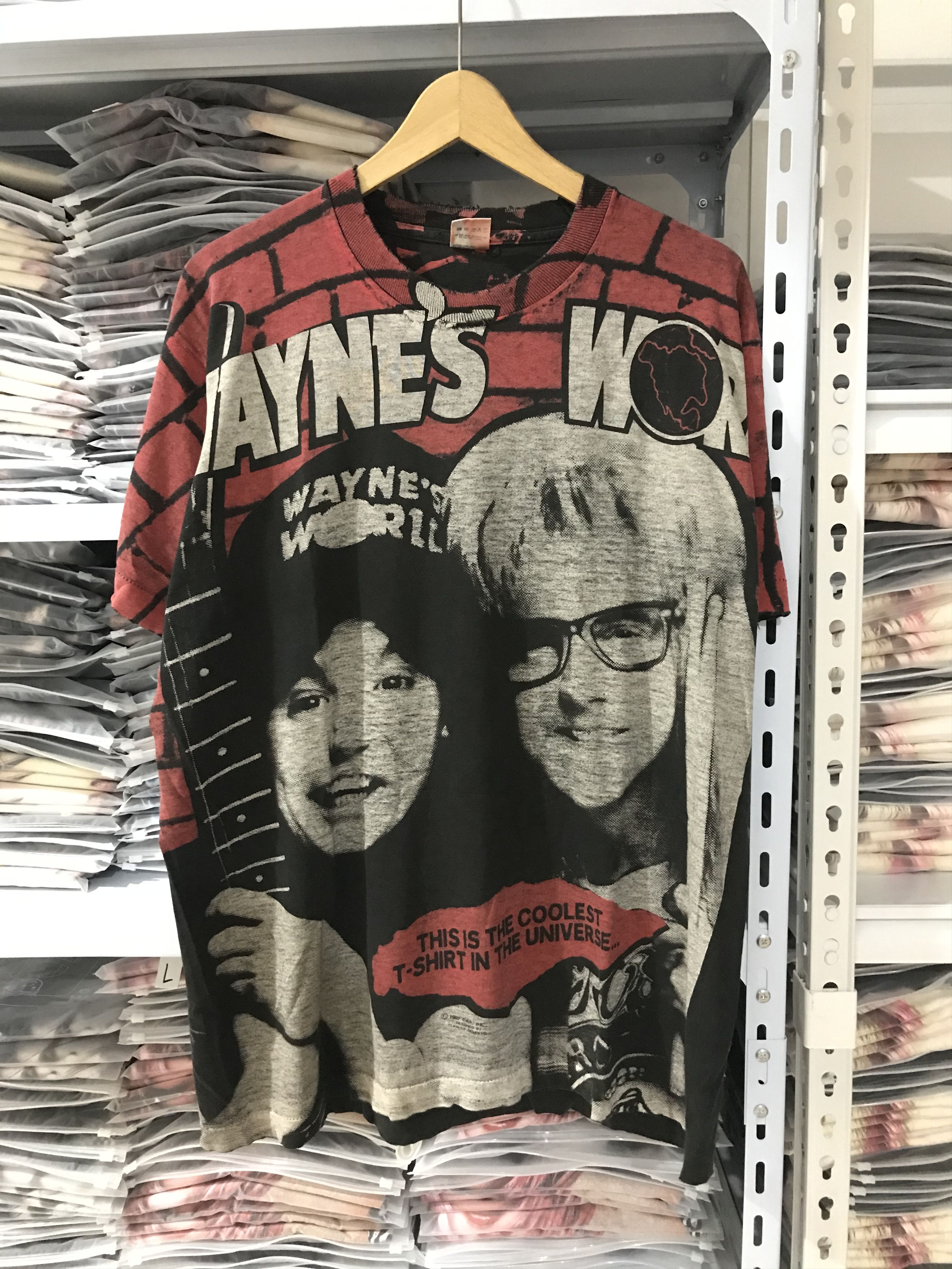 Vintage Vintage Waynes World 1992 Size US L / EU 52-54 / 3 - 1 Thumbnail