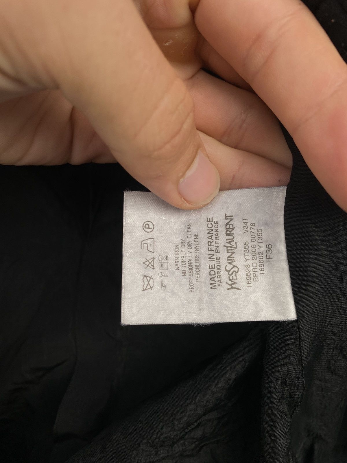 Yves Saint Laurent Yves Saint Laurent Rive Gauche FR36 Jacket Size XS / US 0-2 / IT 36-38 - 11 Thumbnail