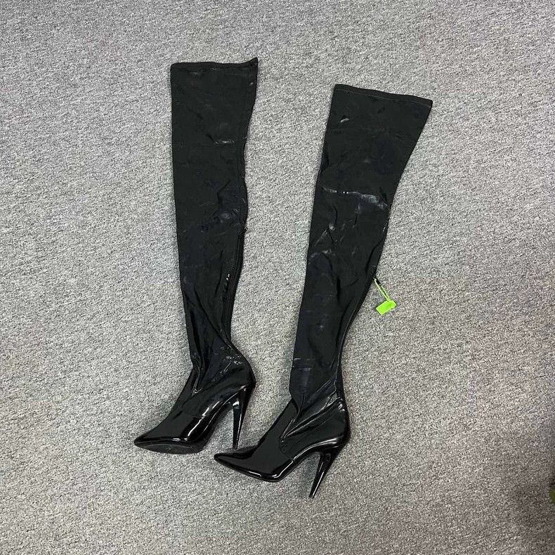 Saint Laurent Paris Saint Laurent Paris High Heel Super Long Boots Size US 8 / IT 38 - 1 Thumbnail