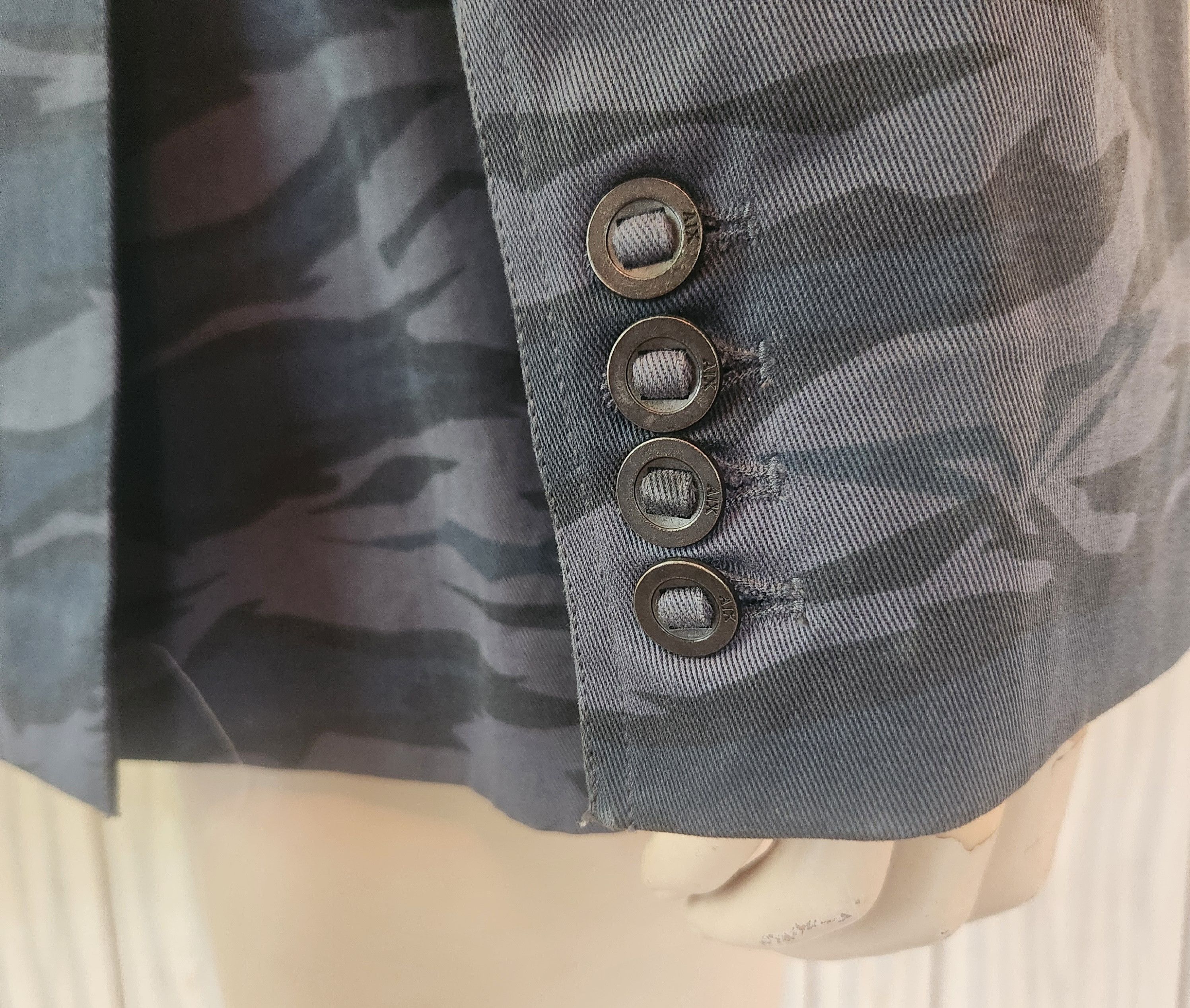 Armani Exchange camouflage sport coat M cotton Armani Exchange Size 40L - 5 Thumbnail