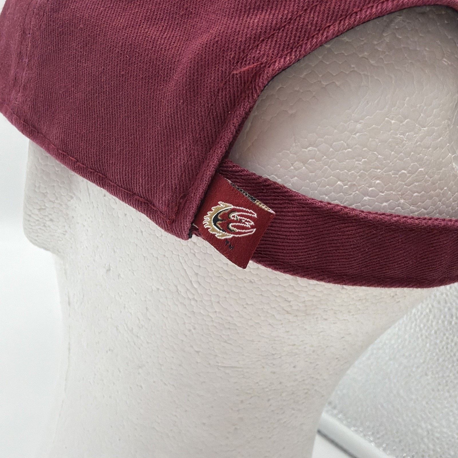 47 Elon University Hat, Red with Gold, Adjustable Hat, New Size ONE SIZE - 5 Thumbnail