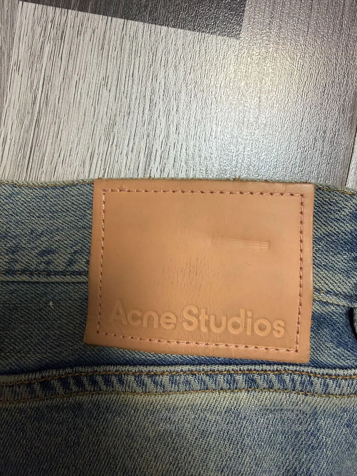 Acne Studios Acne Studios Blue Baggy Denim Jeans. Size US 32 / EU 48 - 4 Thumbnail