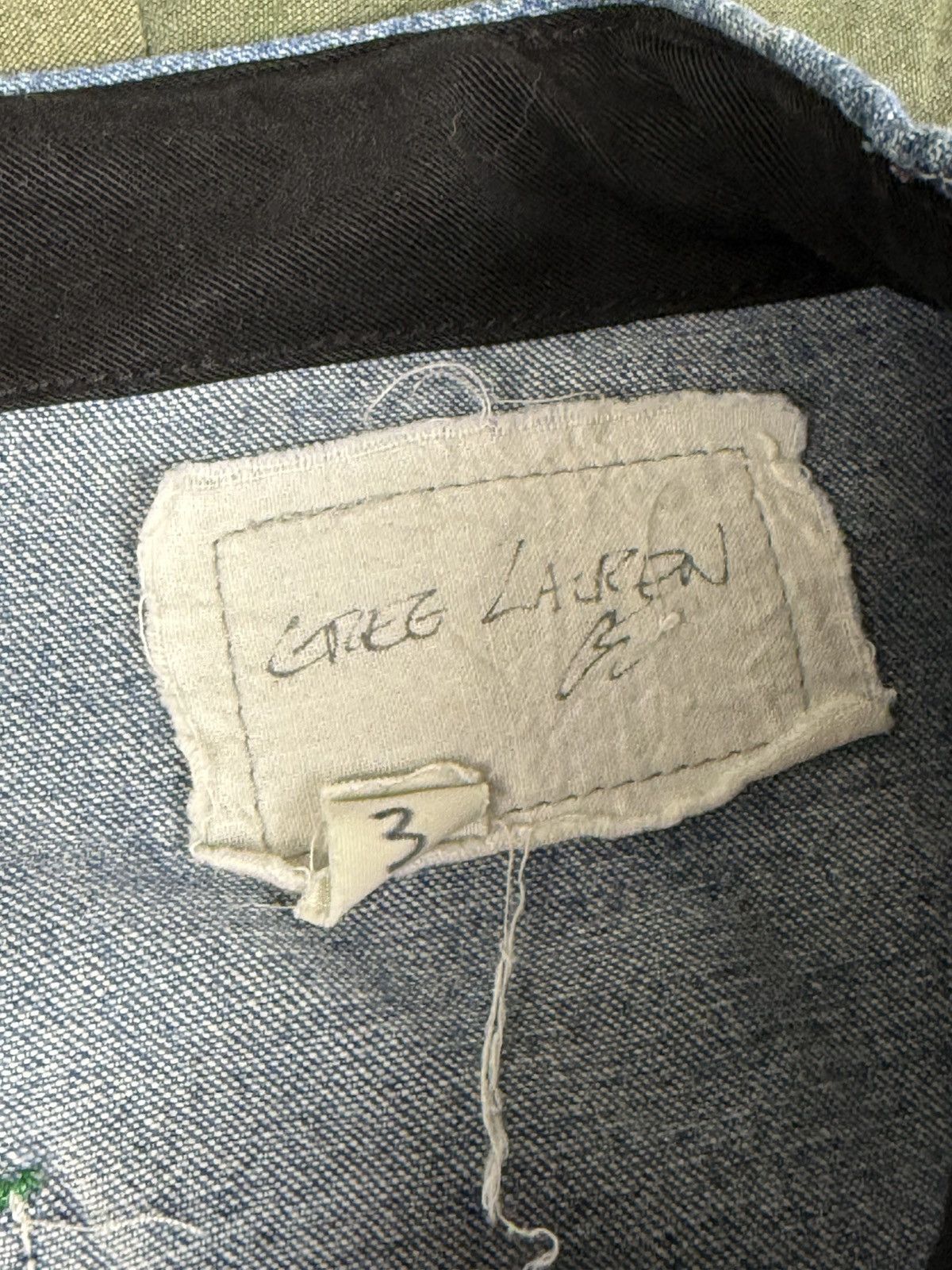 Greg Lauren Vintage Denim Tux Lounge Pants Size US 36 / EU 52 - 4 Thumbnail