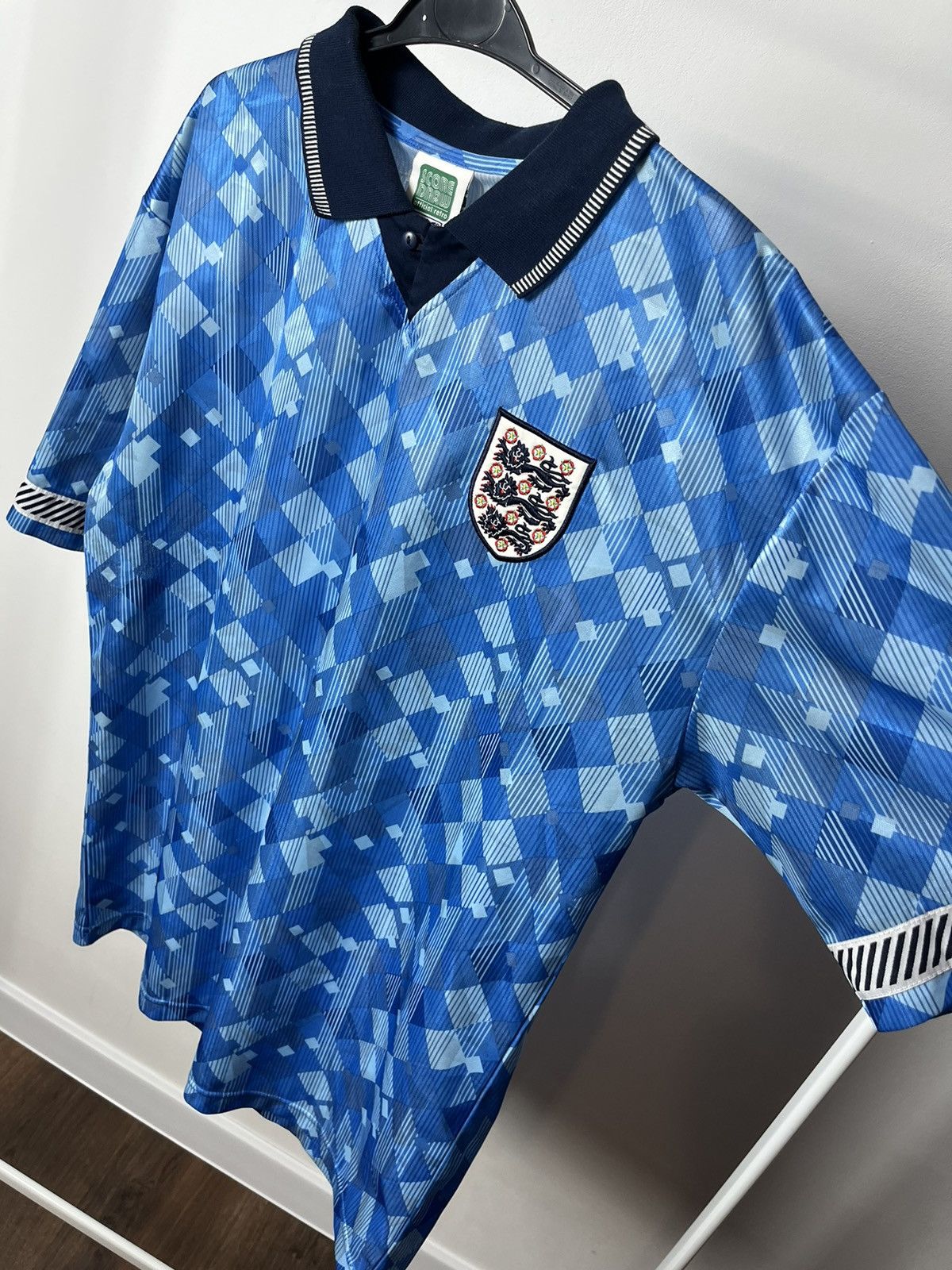 Vintage Vintage Score Draw England 1990-1992 jersey Size US L / EU 52-54 / 3 - 8 Thumbnail