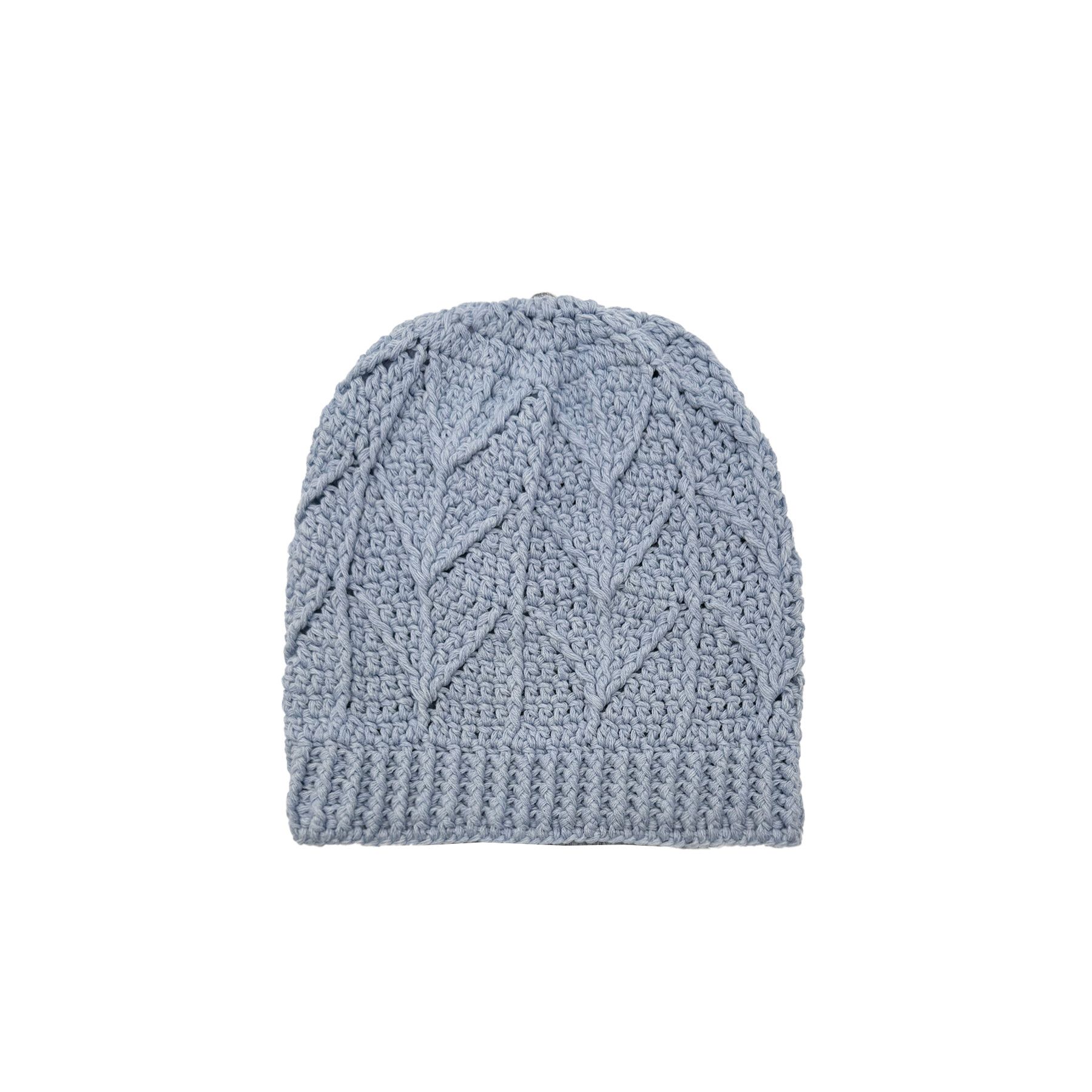 Chrome Hearts Chrome Hearts Baby Blue Cashmere Star Patch Beanie Size ONE SIZE - 2 Thumbnail