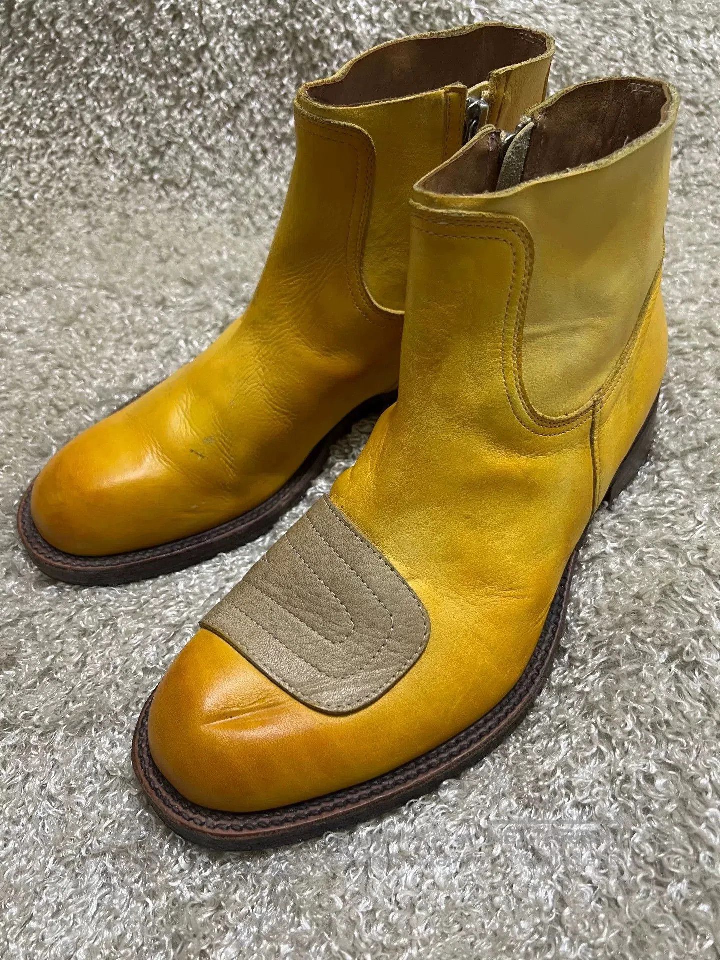 Maison MIHARA YASUHIRO Mihara Yasohiro Men's Chelsea Boots. Size US 7 / EU 40 - 2 Thumbnail