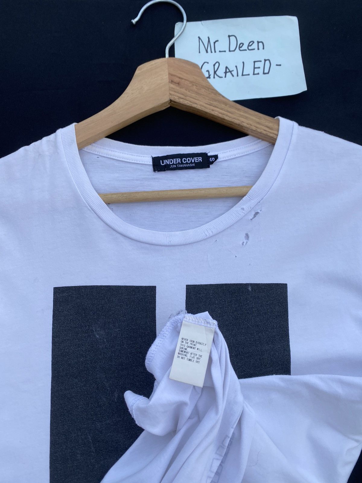 Undercover Rare Undercover Jun Takahashi U Logo Tshirt Size US S / EU 44-46 / 1 - 11 Thumbnail