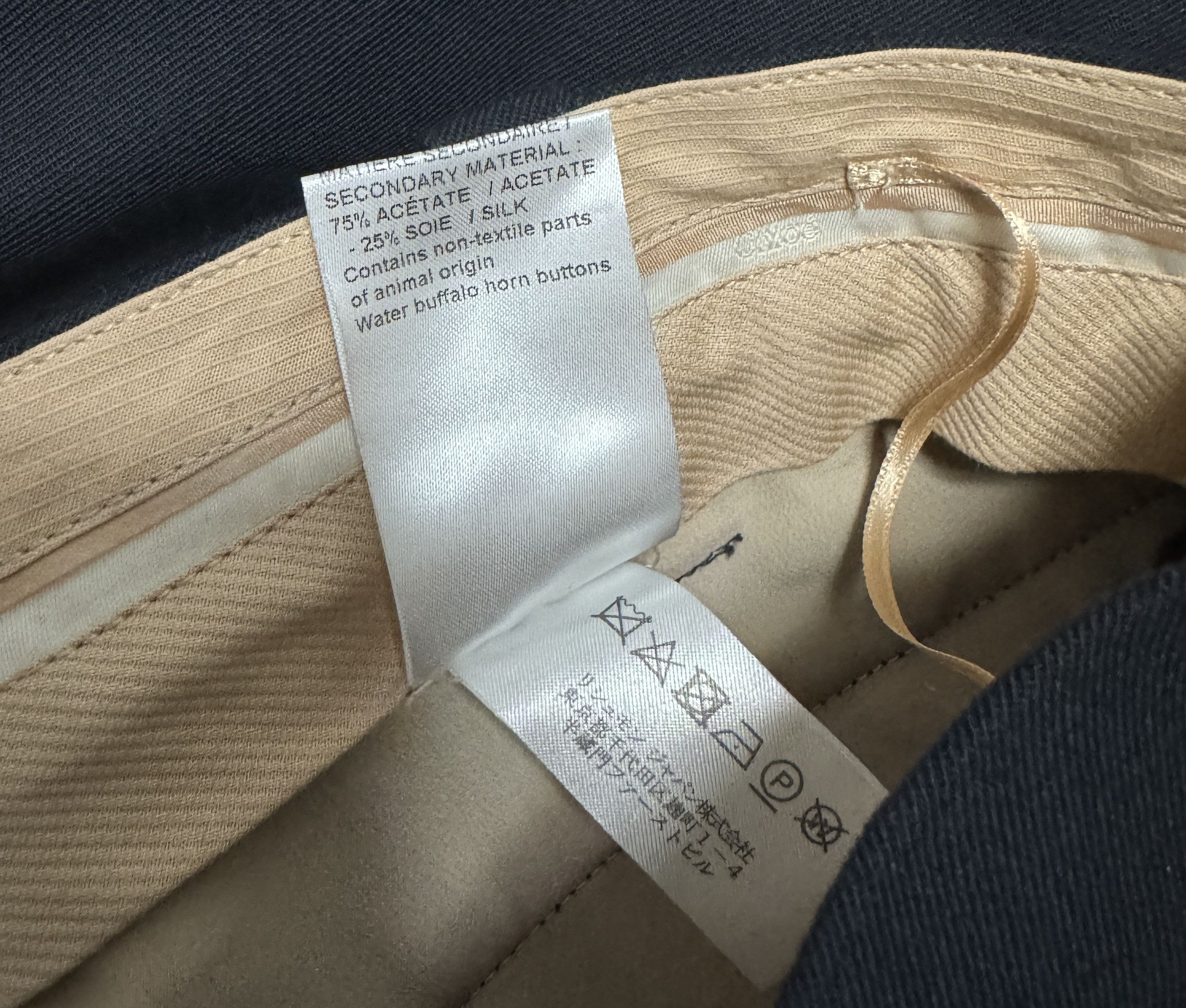 Chloe Chloe High Waisted Cargo Trousers Pants Iconic Navy Size 42 Size 28" / US 6 / IT 42 - 15 Thumbnail