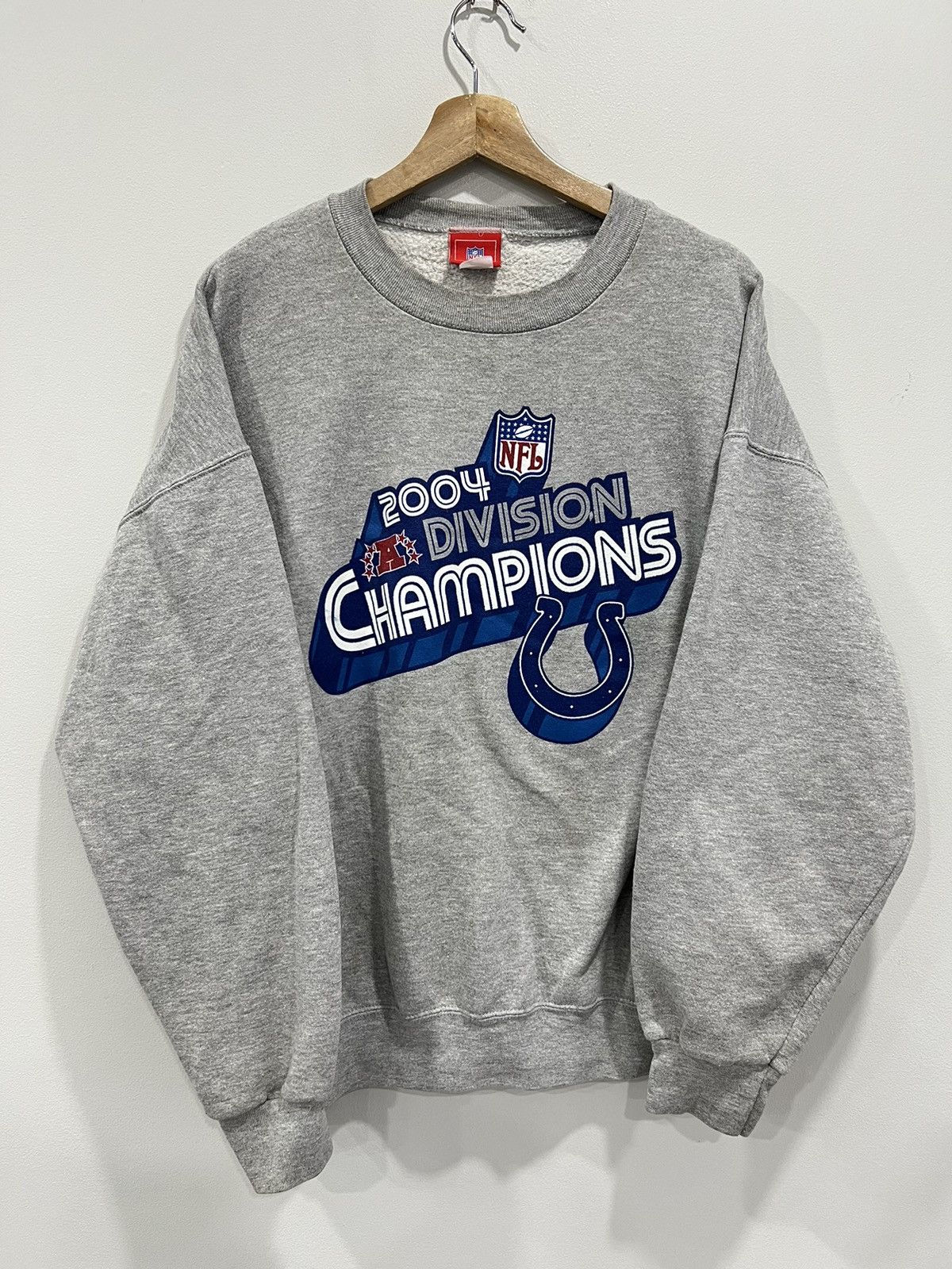 Vintage Vintage Indianapolis Colts Sweater nfl 2004 Size US XL / EU 56 / 4 - 1 Thumbnail