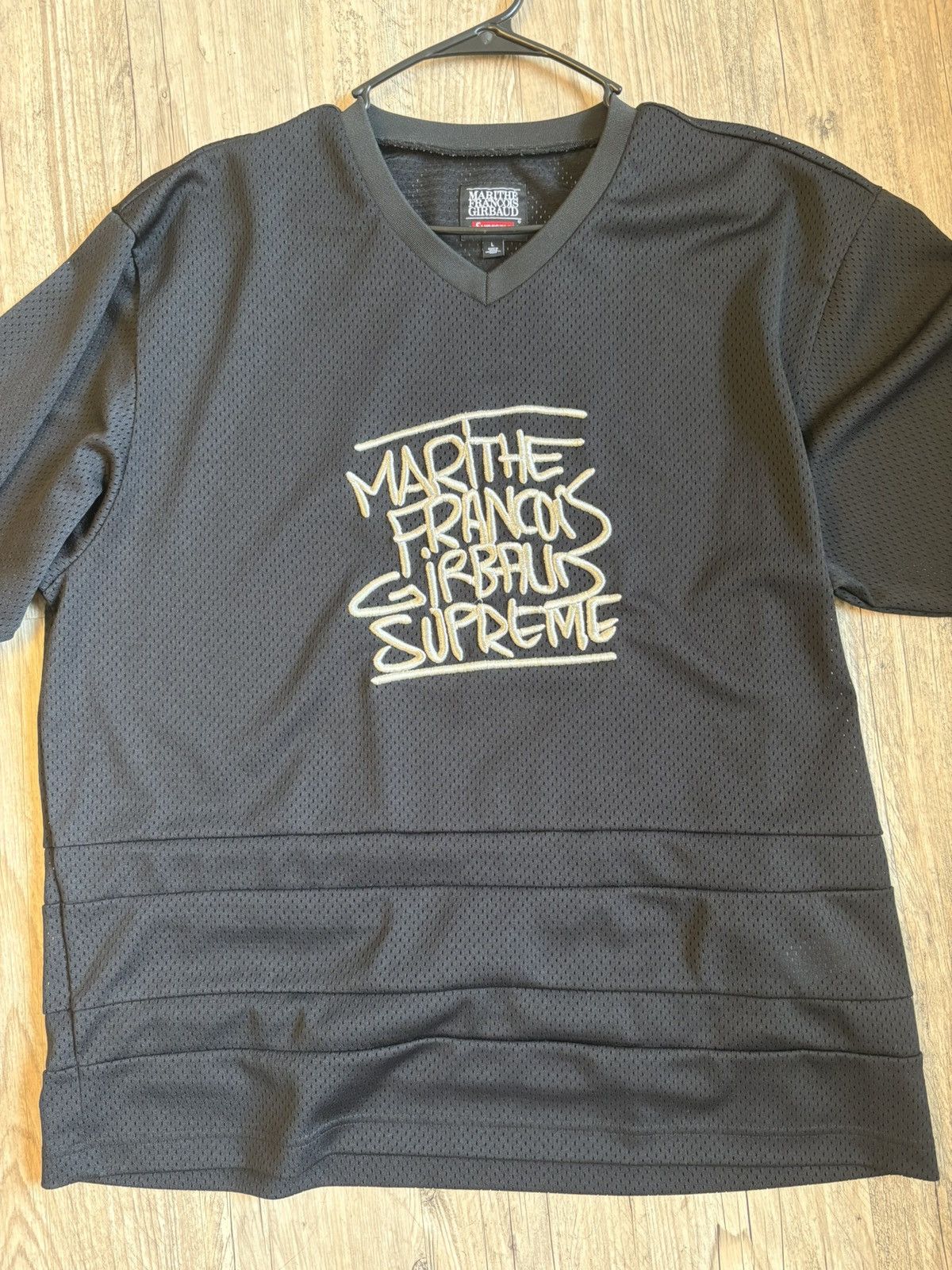 Supreme Supreme Marithe Francois Girbaud Hockey Jersey Large SS24 Size US L / EU 52-54 / 3 - 1 Thumbnail