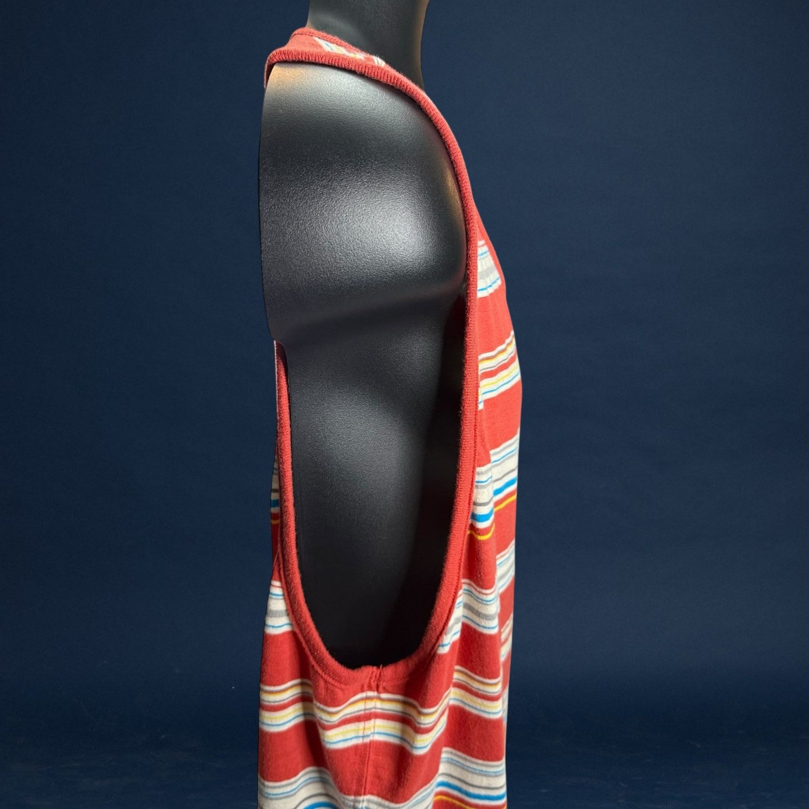 Quiksilver Quiksilver Men’s XXL Red Multicolor Stripe Tank Top Pocket Size US XXL / EU 58 / 5 - 5 Thumbnail