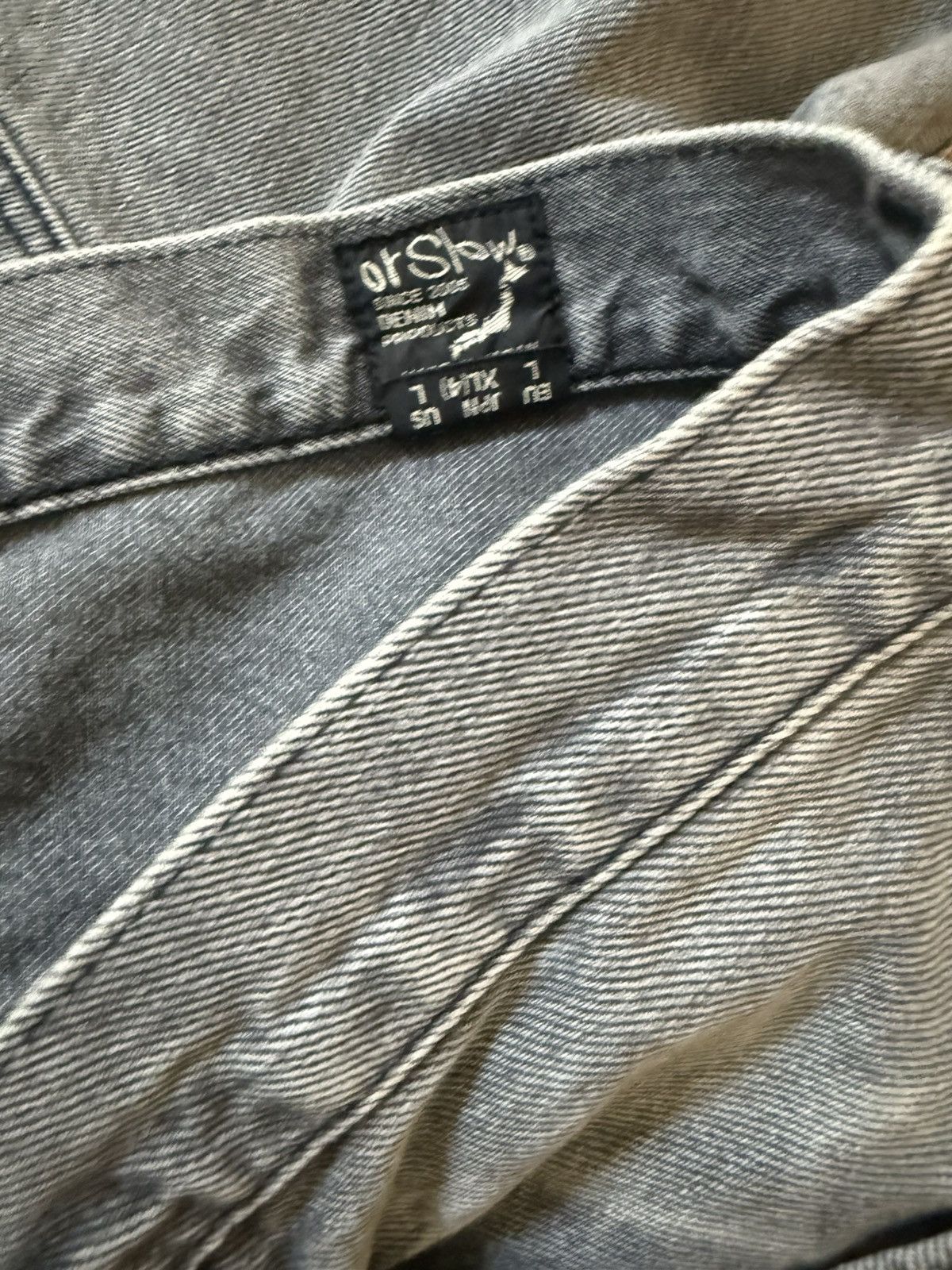 Orslow Orslow 105 90’s Black Denim Bleach Size US 34 / EU 50 - 3 Thumbnail