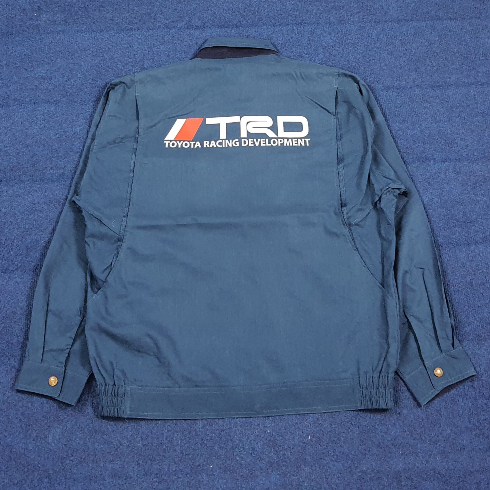 Japanese Brand Vintage TRD Toyota Motor Sports Custom Logo Jacket C304N4 Size US M / EU 48-50 / 2 - 1 Thumbnail