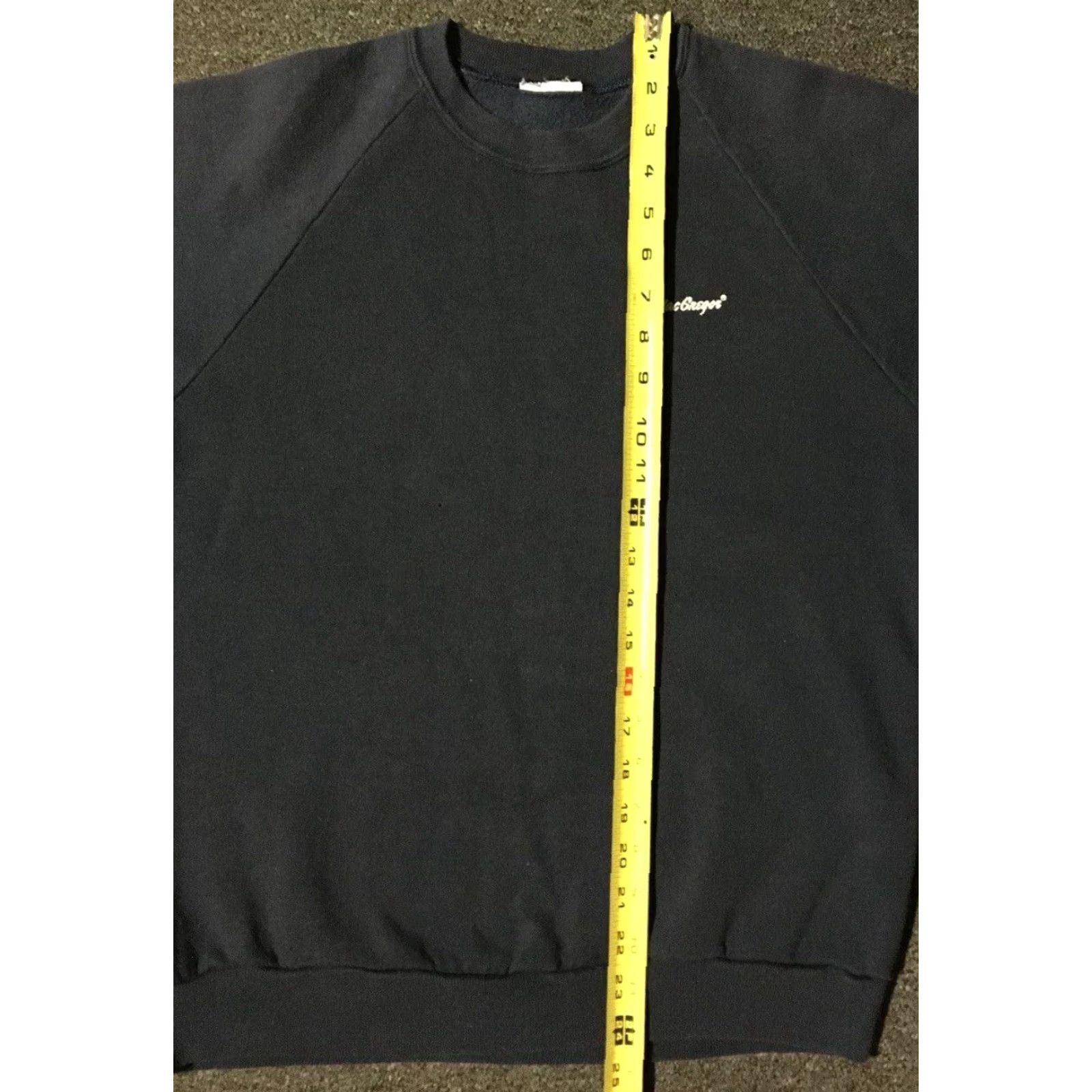 Vintage Vtg 80s MacGregor Faded Sweatshirt S USA Grunge Track Sport PE School Skate 90s Size US S / EU 44-46 / 1 - 8 Thumbnail