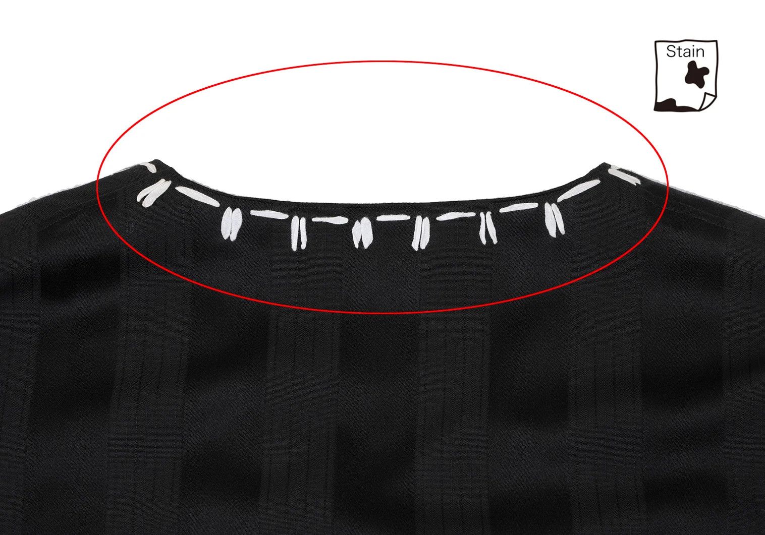 Yohji Yamamoto Yohji Yamamoto Stripe Jacquard V-Neck Top Size US M / EU 48-50 / 2 - 13 Thumbnail