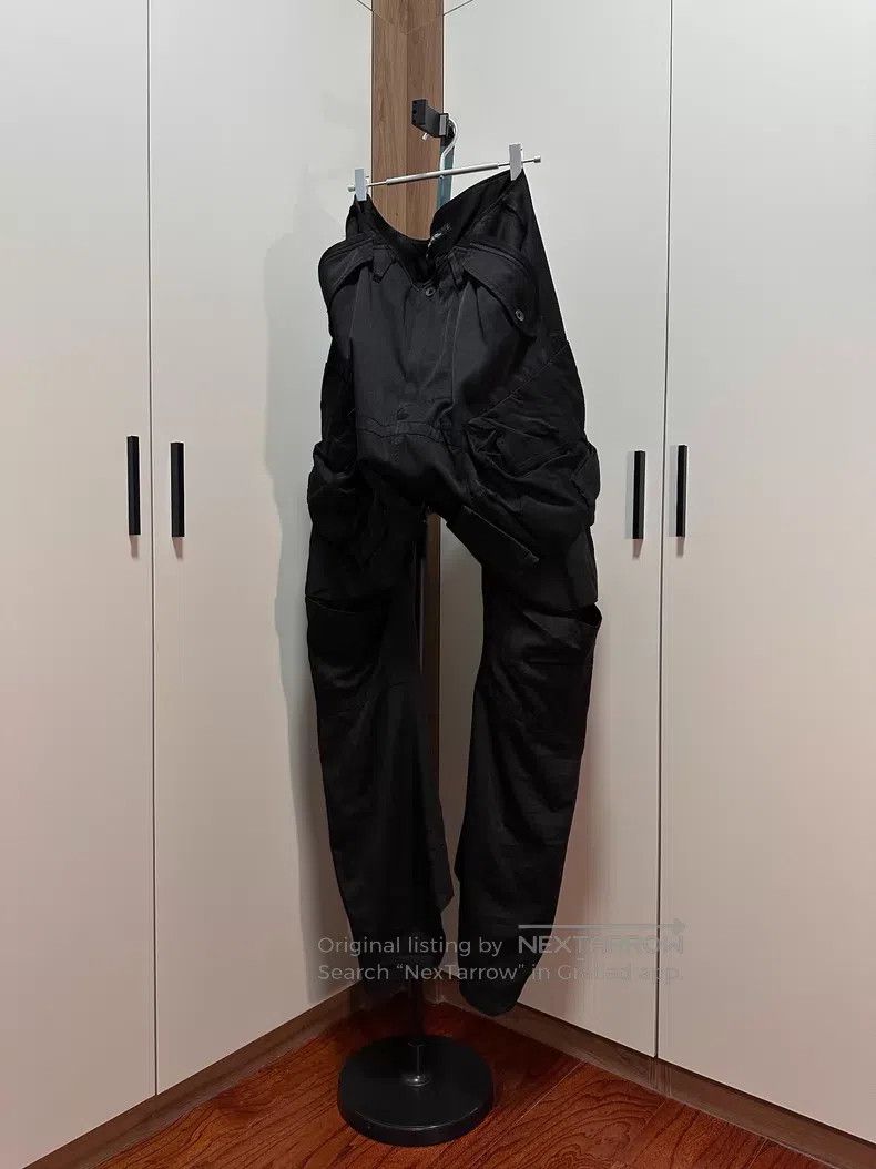 Julius Julius size:3 Blended Fabric Shell Cargo Pants Size US 26 / EU 42 - 2 Thumbnail