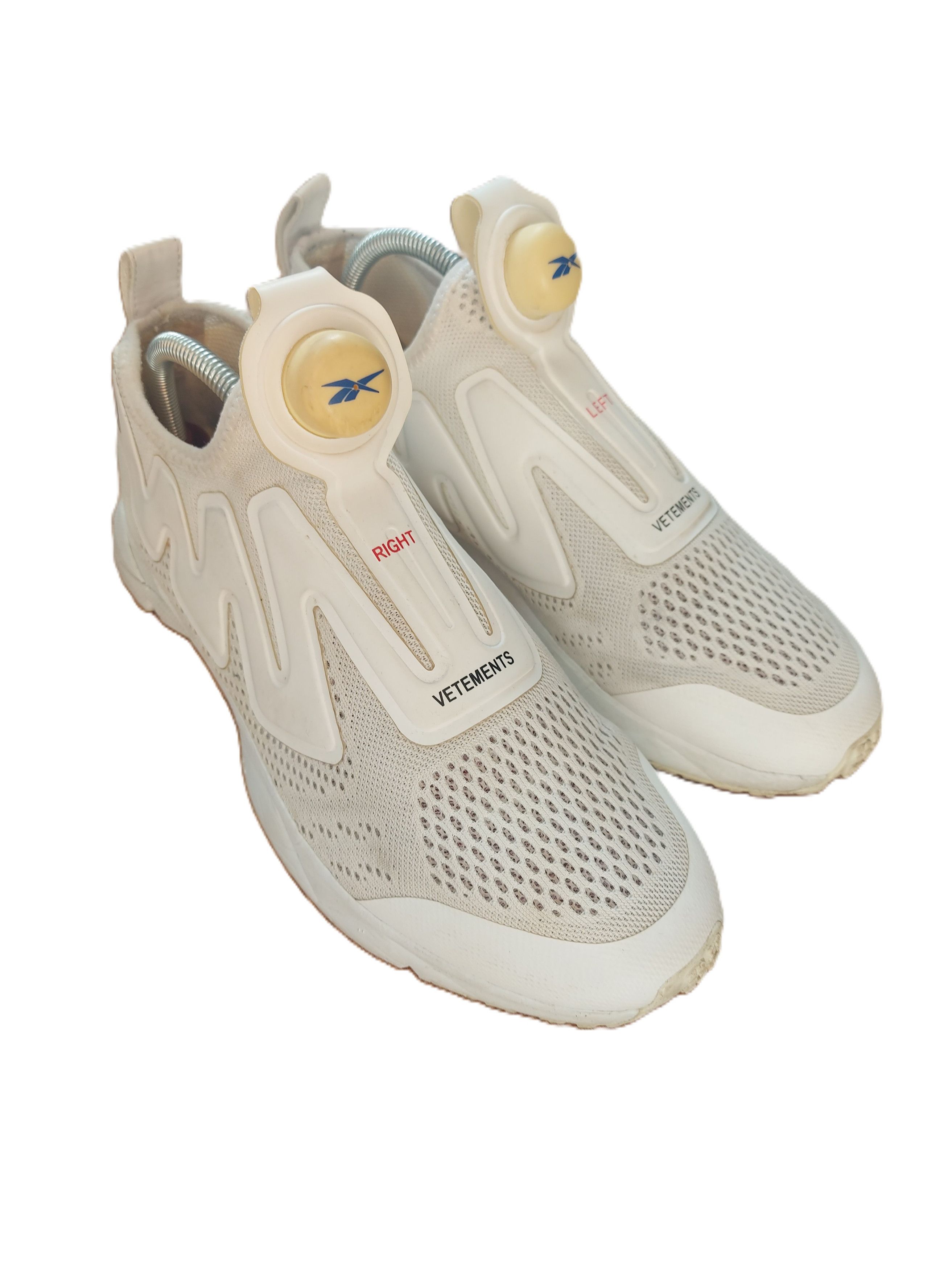 Reebok × Vetements Vetements x Reebok Supreme White Shoes BS7042 US7.5 EUR40 Size US 7 / EU 40 - 3 Thumbnail