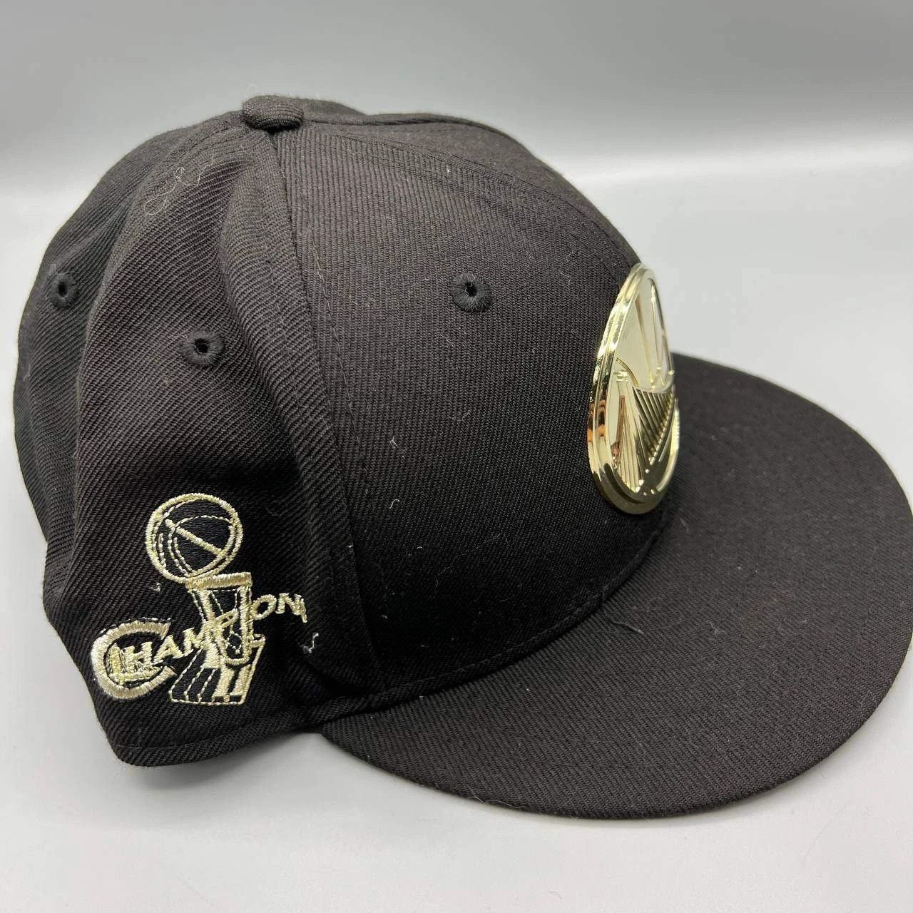 New Era Golden State Warriors GSW Hat Men Black NBA Snap Back Cap Size ONE SIZE - 7 Thumbnail