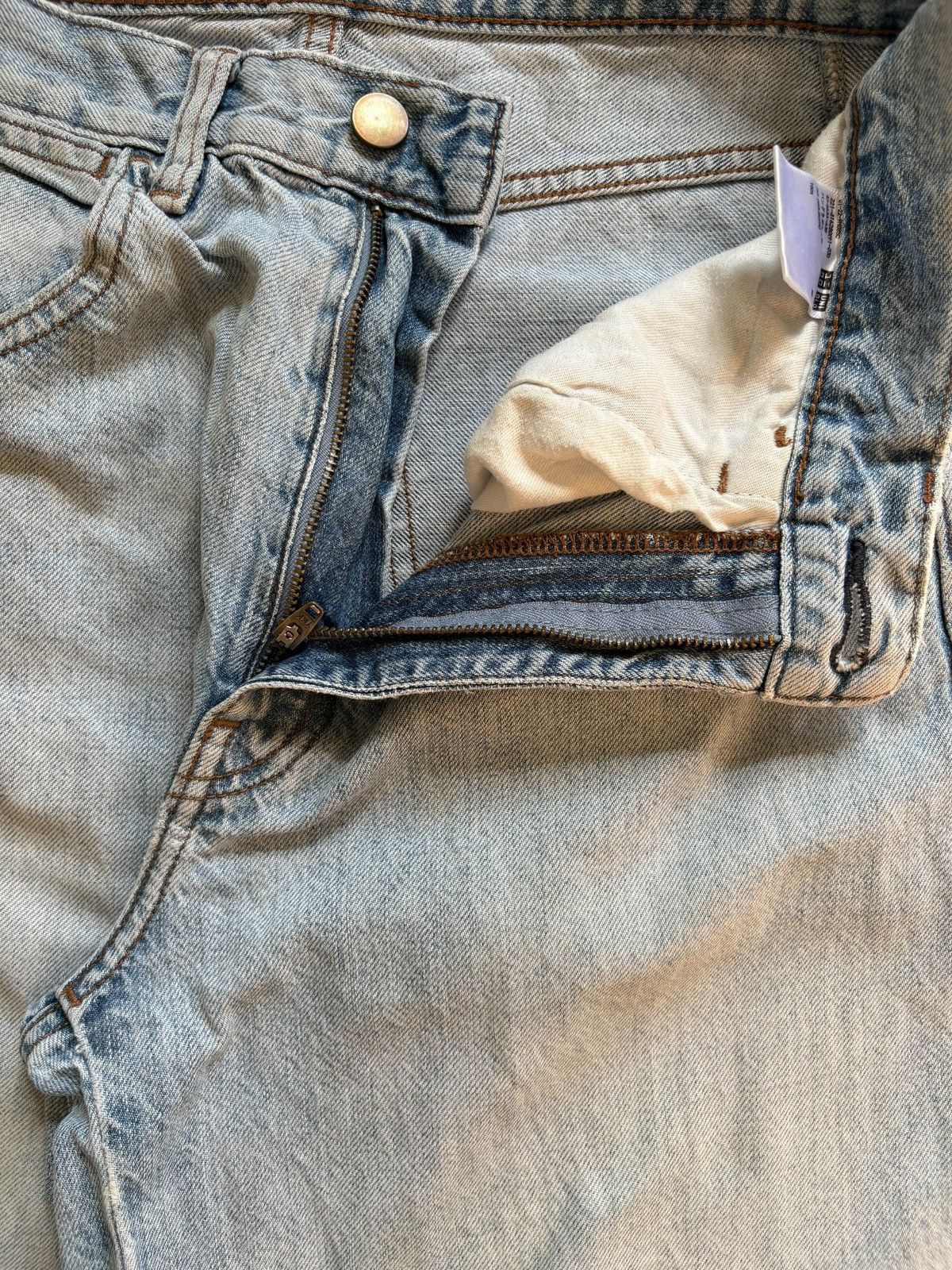 Uniqlo Vintage Uniqlo Christophe Lemaire Light Wash Baggy Jeans Size US 26 / EU 42 - 9 Thumbnail