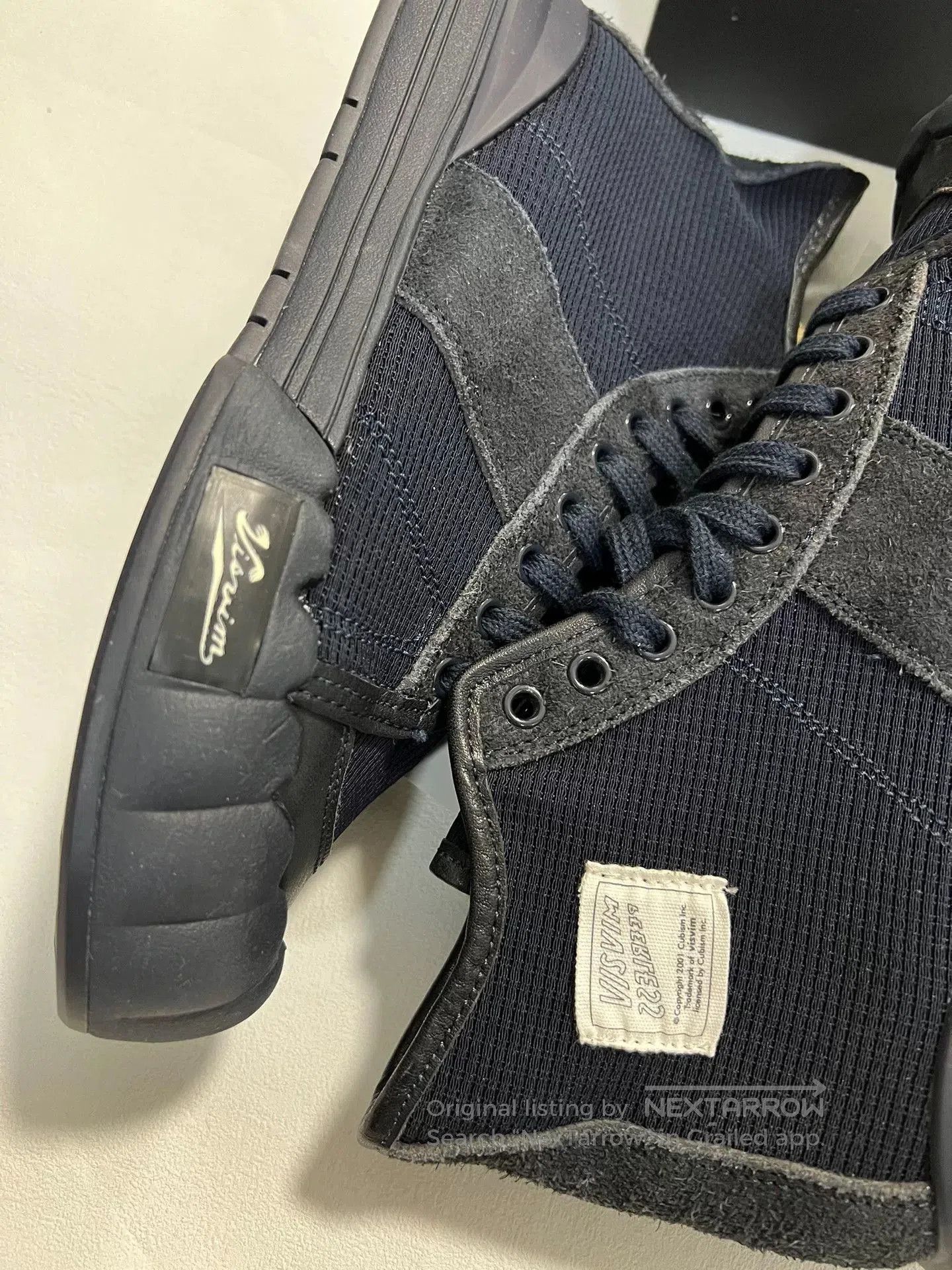 Visvim visvim lanier hi navy athletic sneakers. Size US 9.5 / EU 42-43 - 4 Thumbnail