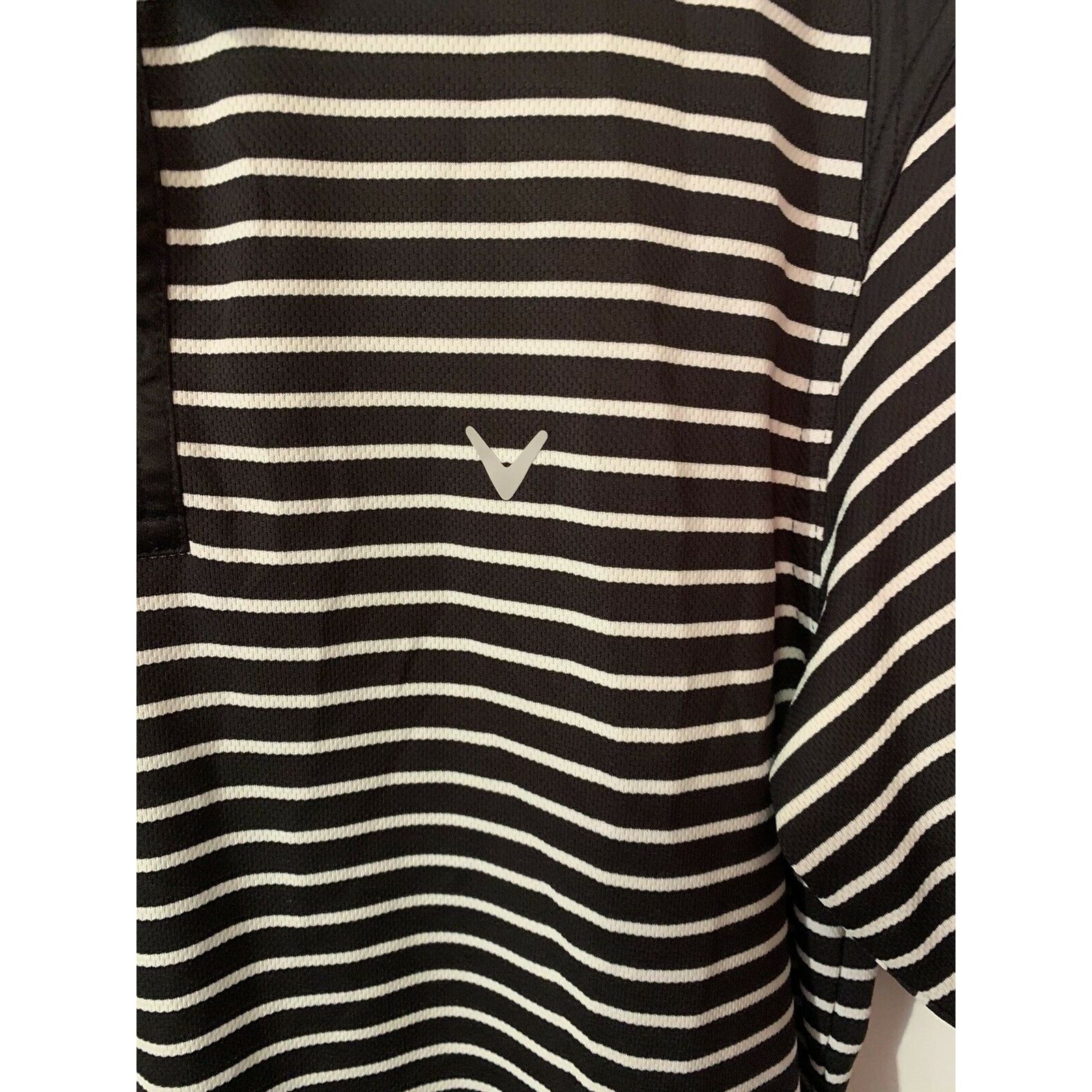 Callaway Callaway Golf Polo Shirt Men’s Sz L Black Striped Callaway L Size US L / EU 52-54 / 3 - 5 Thumbnail