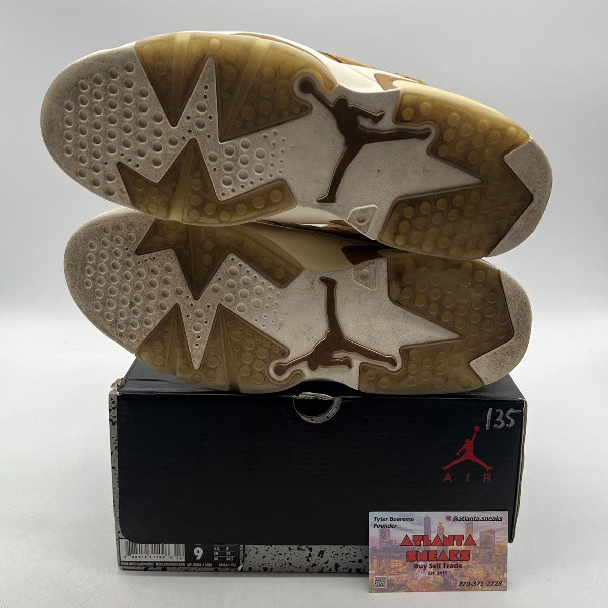 Jordan Brand Air Jordan 6 wheat Size US 9 / EU 42 - 8 Thumbnail