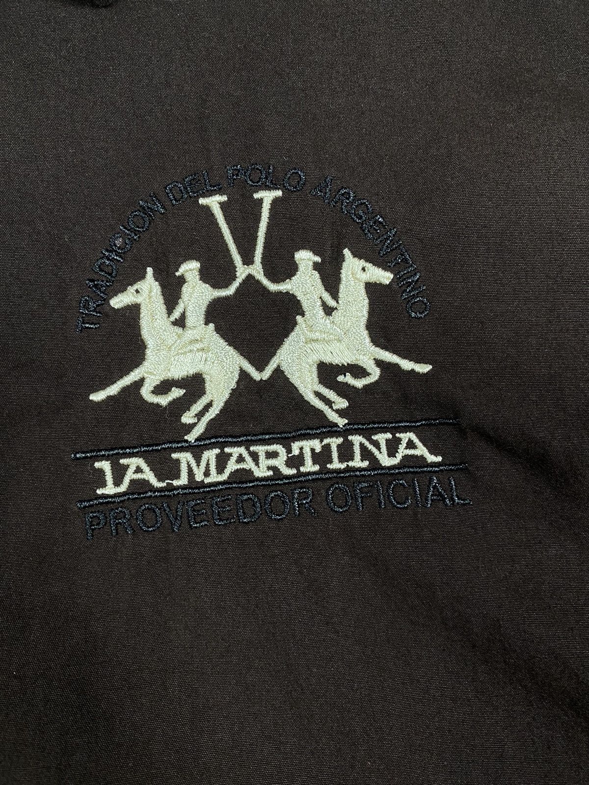 La Martina La Martina Brown Short Sleeve Button Up Luxury Shirt Size US XXL / EU 58 / 5 - 8 Thumbnail